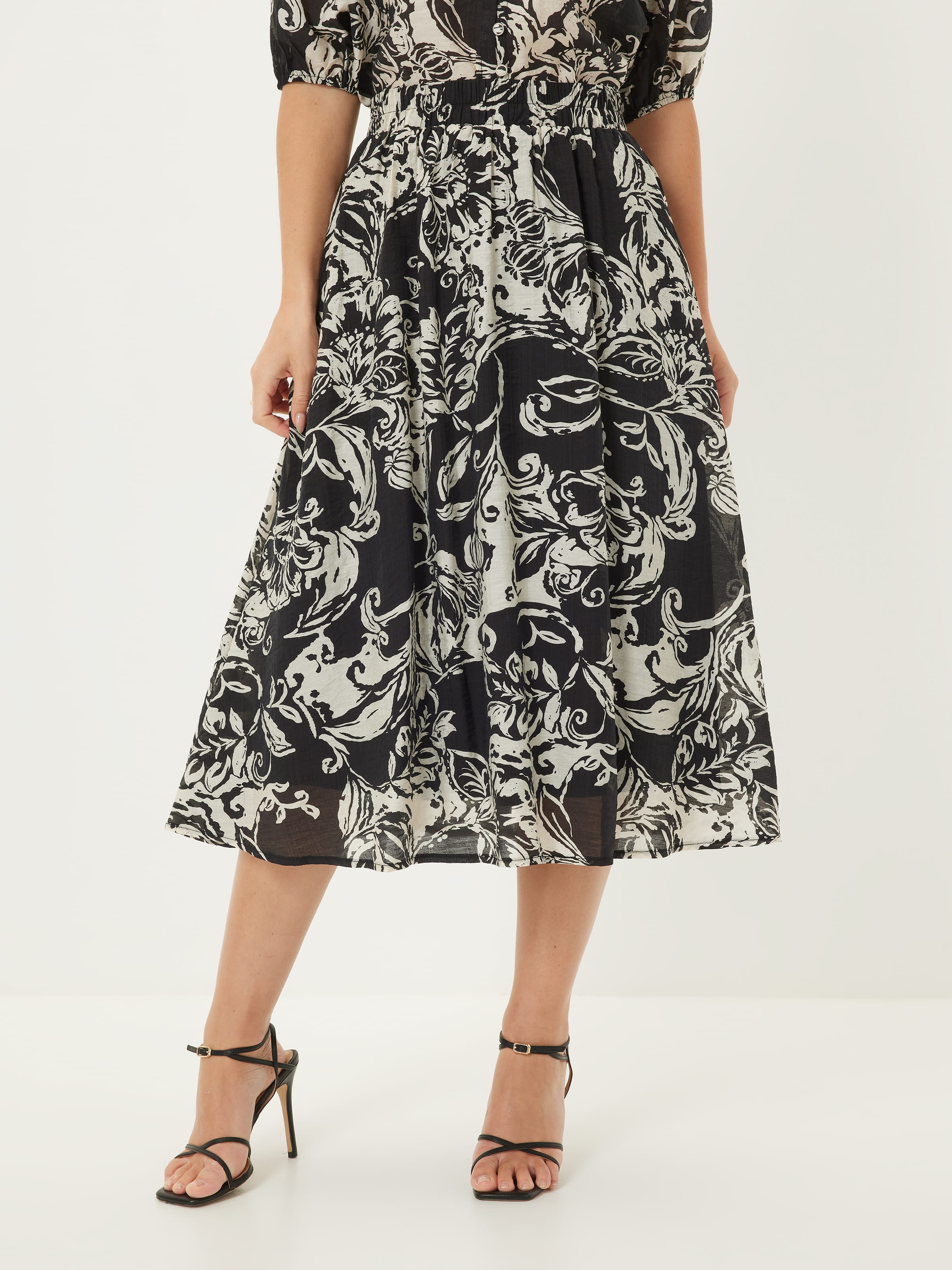 Katie Floaty Midi Skirt