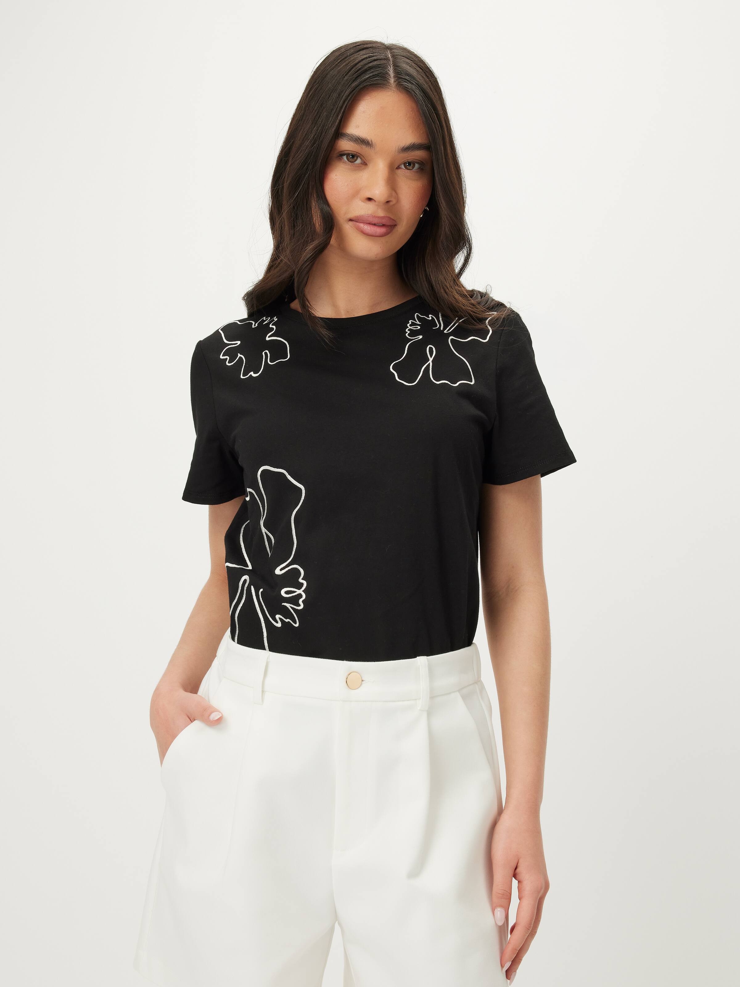 Embroidered Novelty Tee