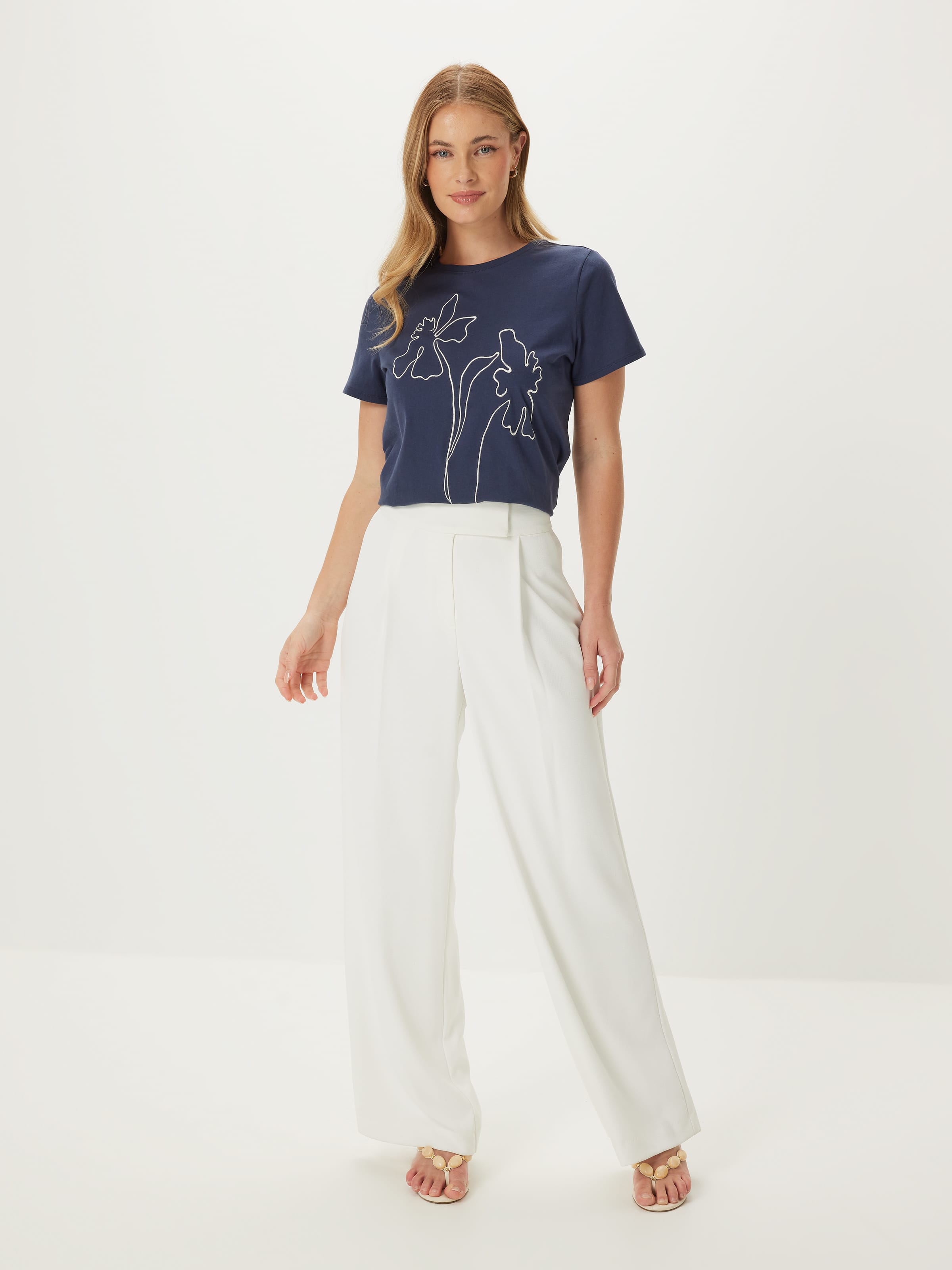 Embroidered Novelty Tee