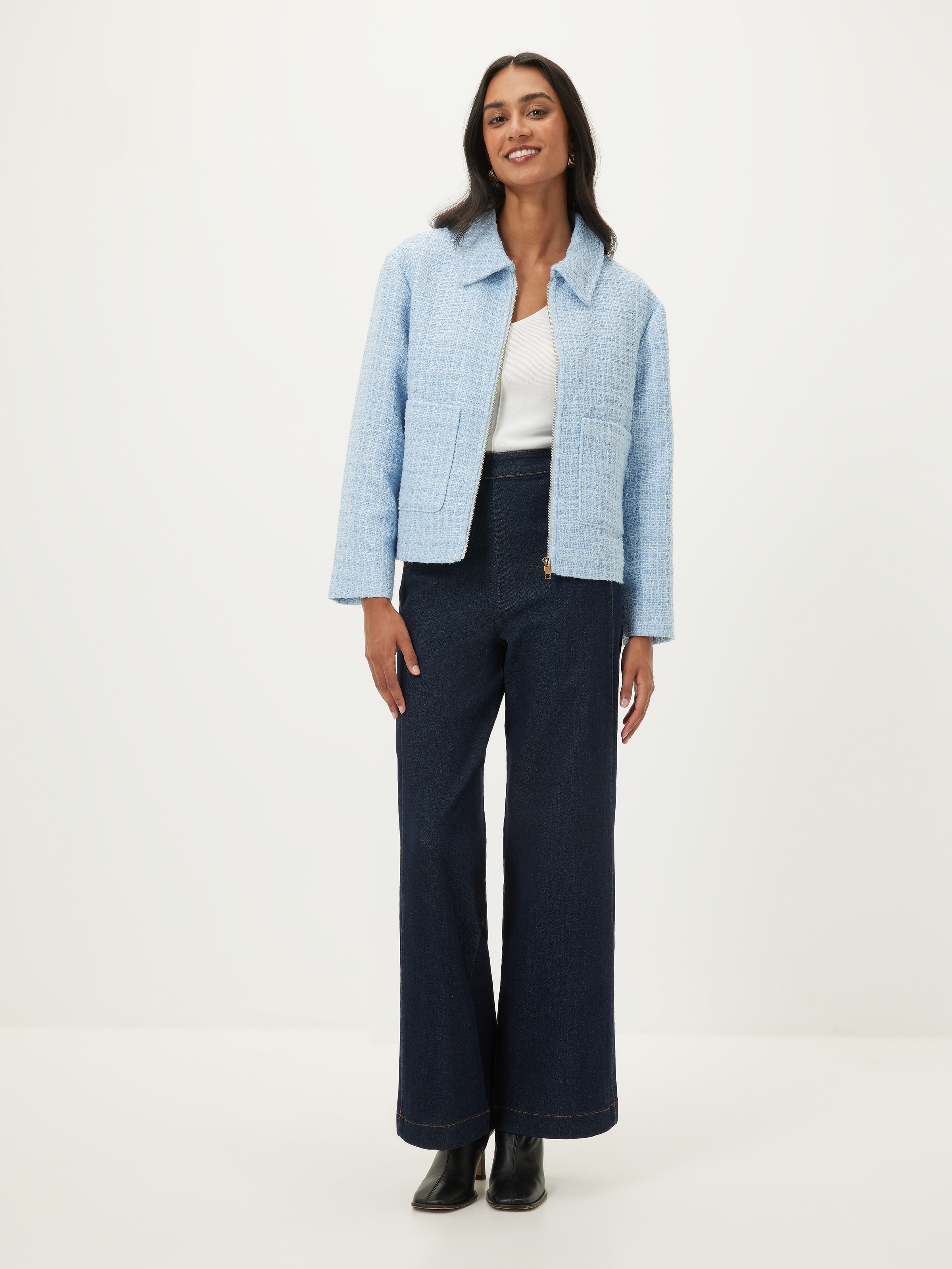 Freya Boucle Shacket