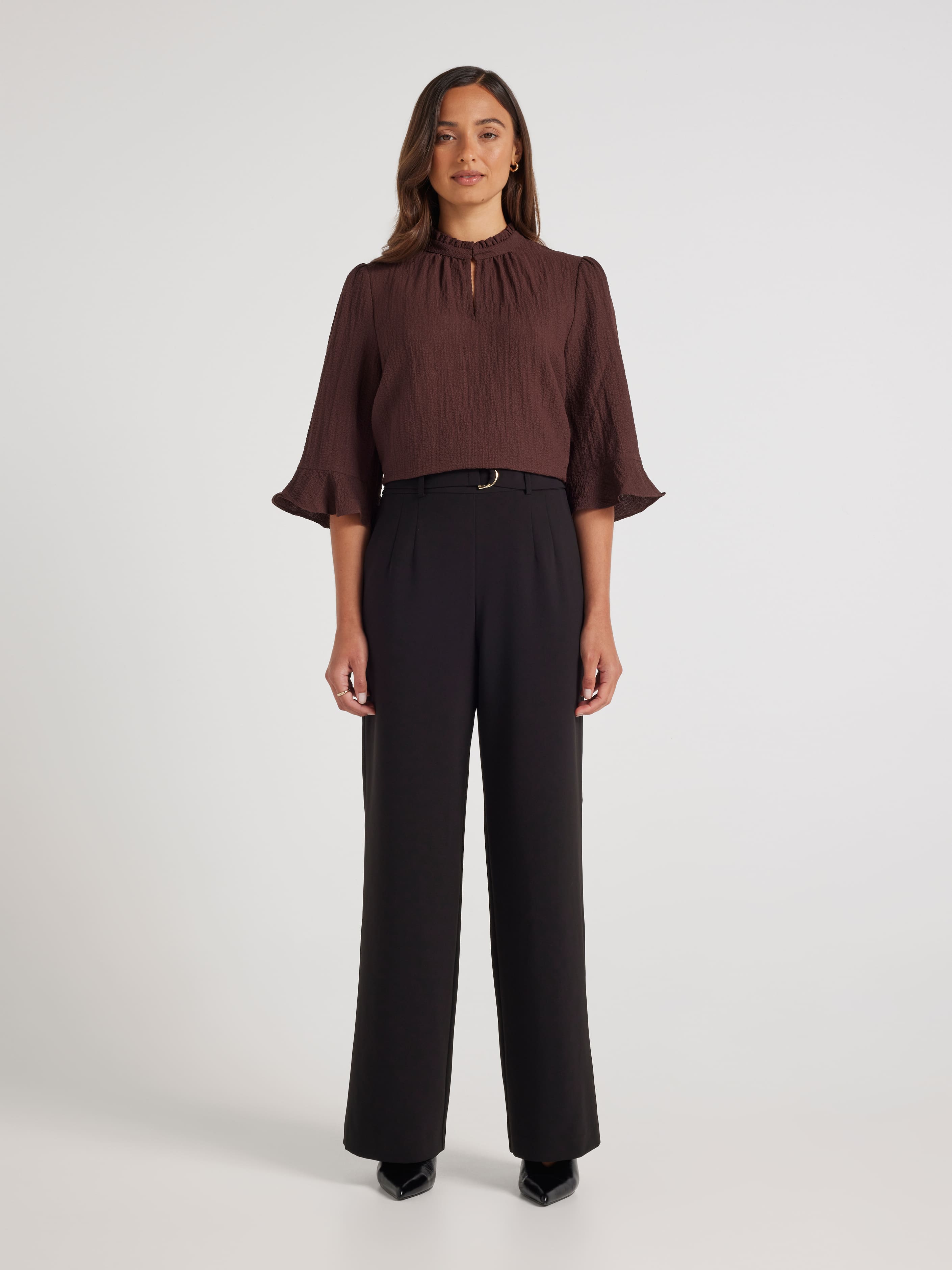Fifi Flutter Sleeve Top