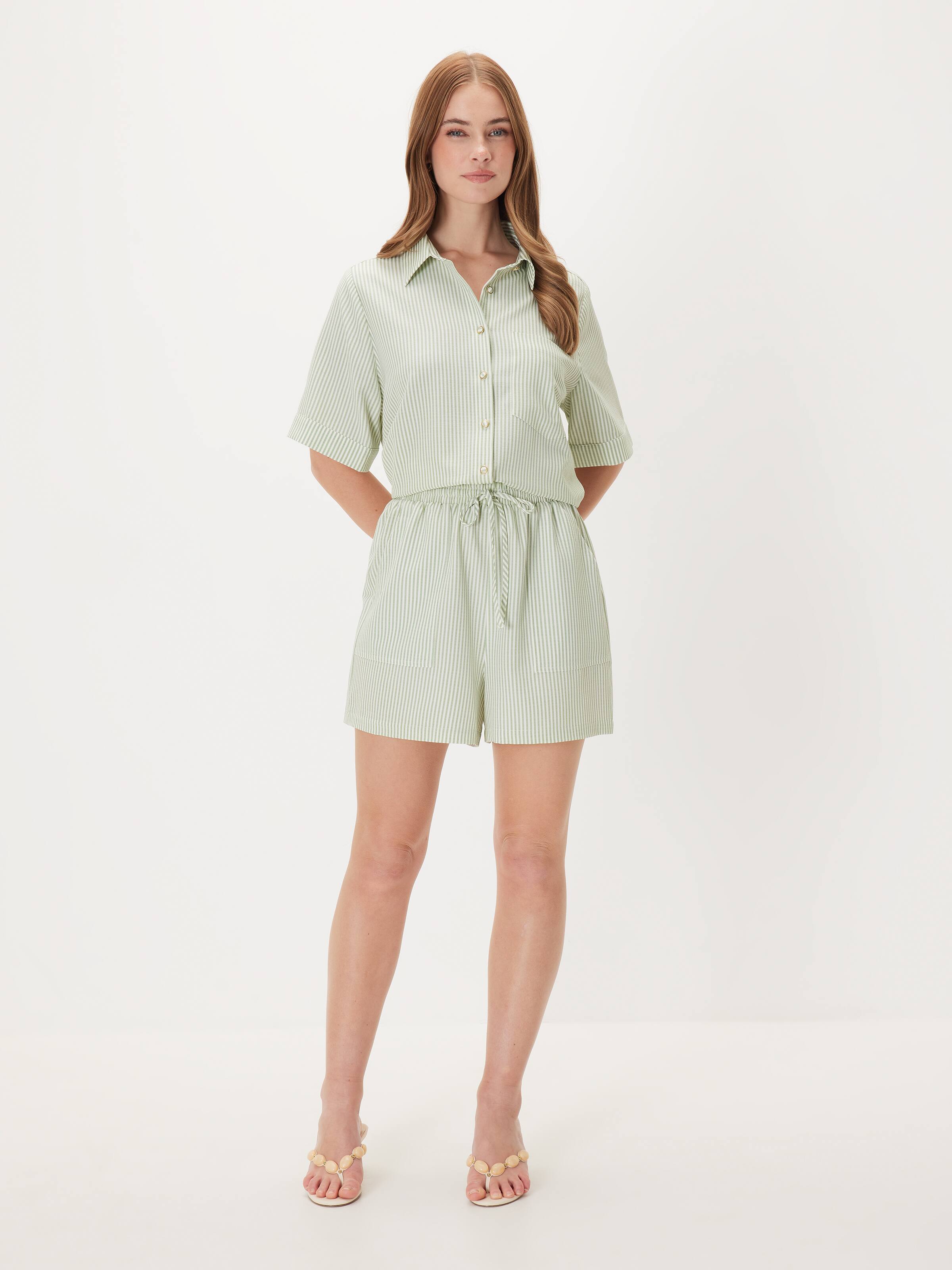 Erin Elastic Waist Tie Short