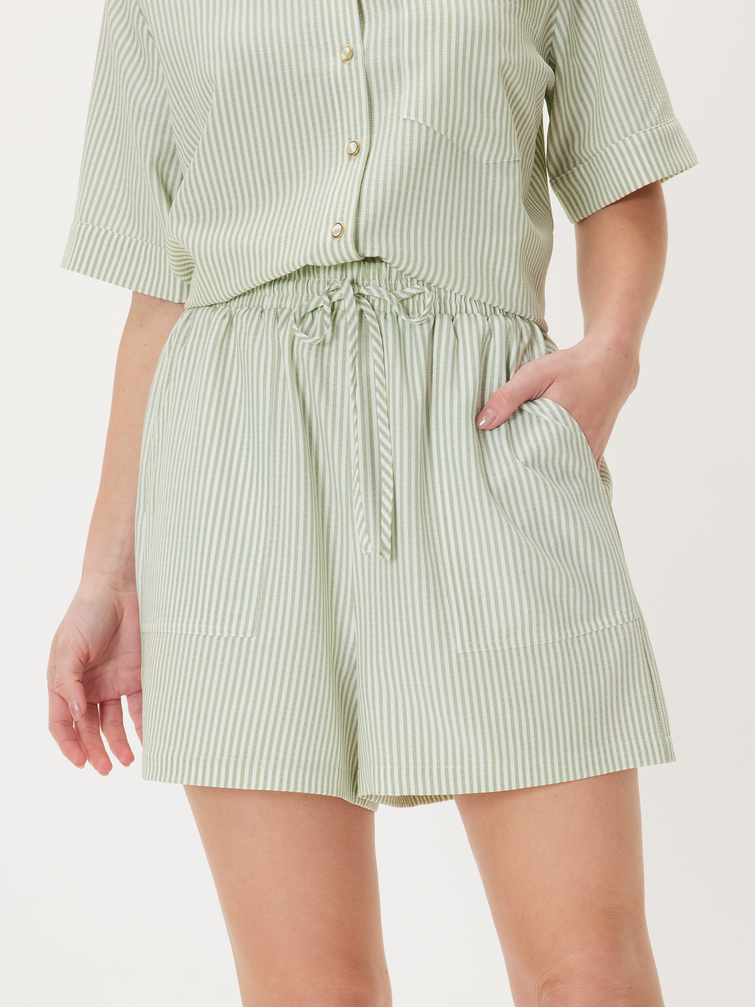 Erin Elastic Waist Tie Short