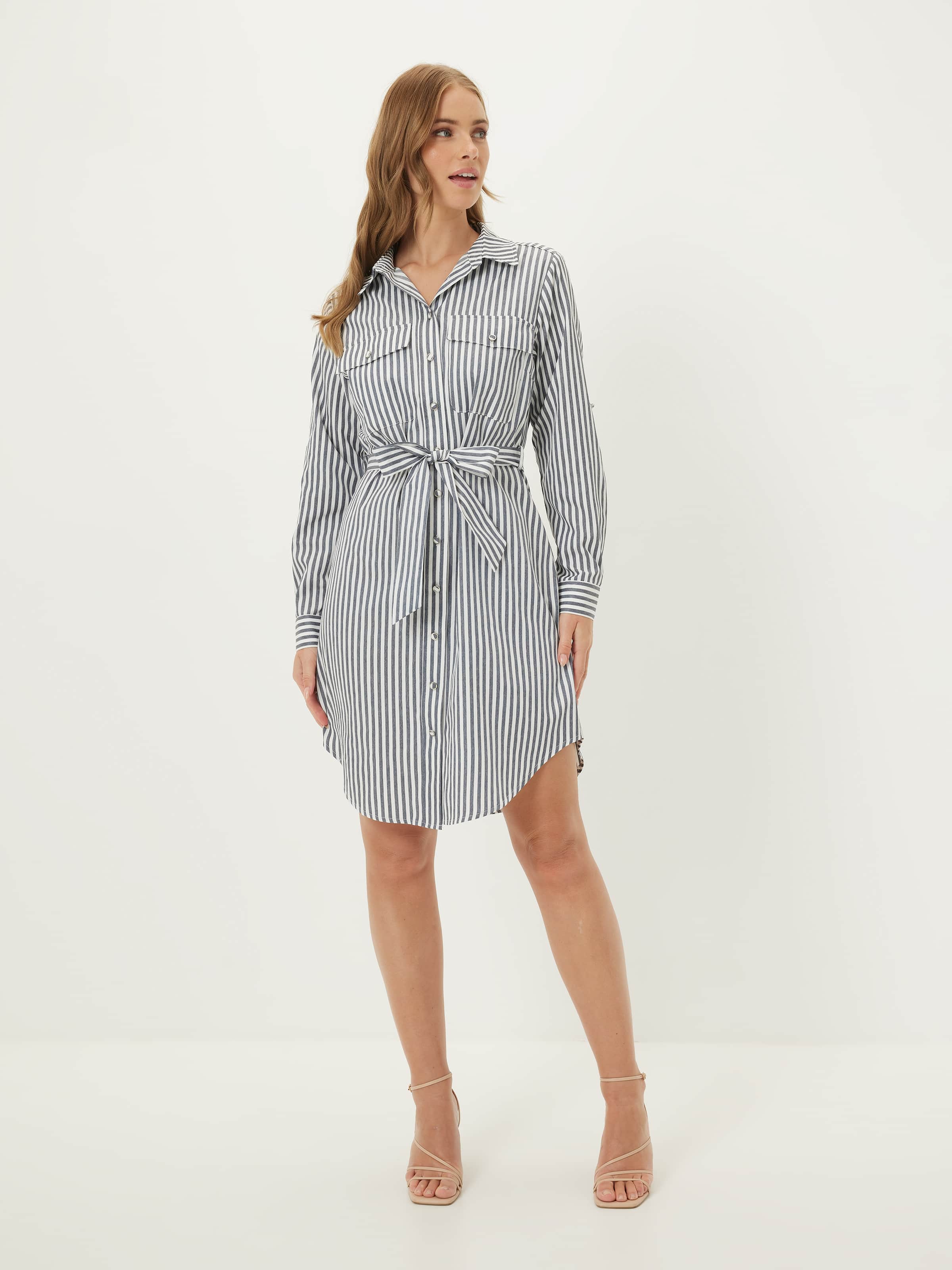 Mary Stripe Dress