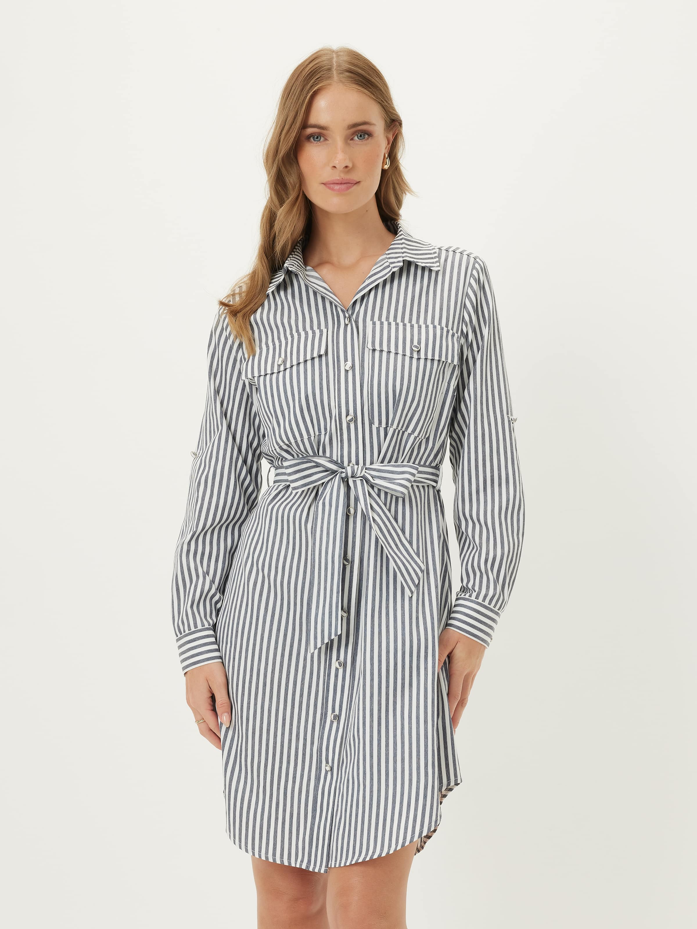 Mary Stripe Dress