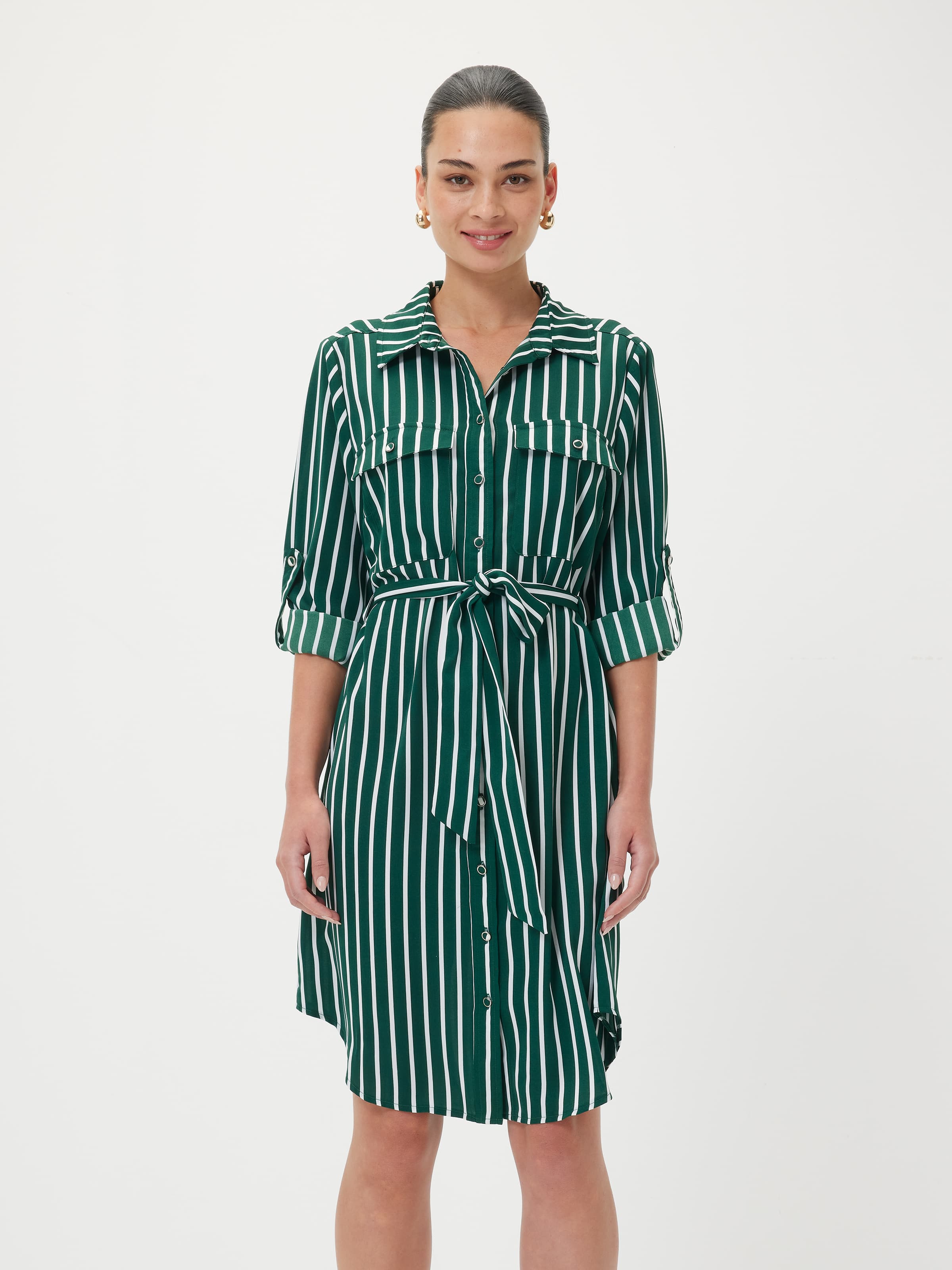 Mary Stripe Dress