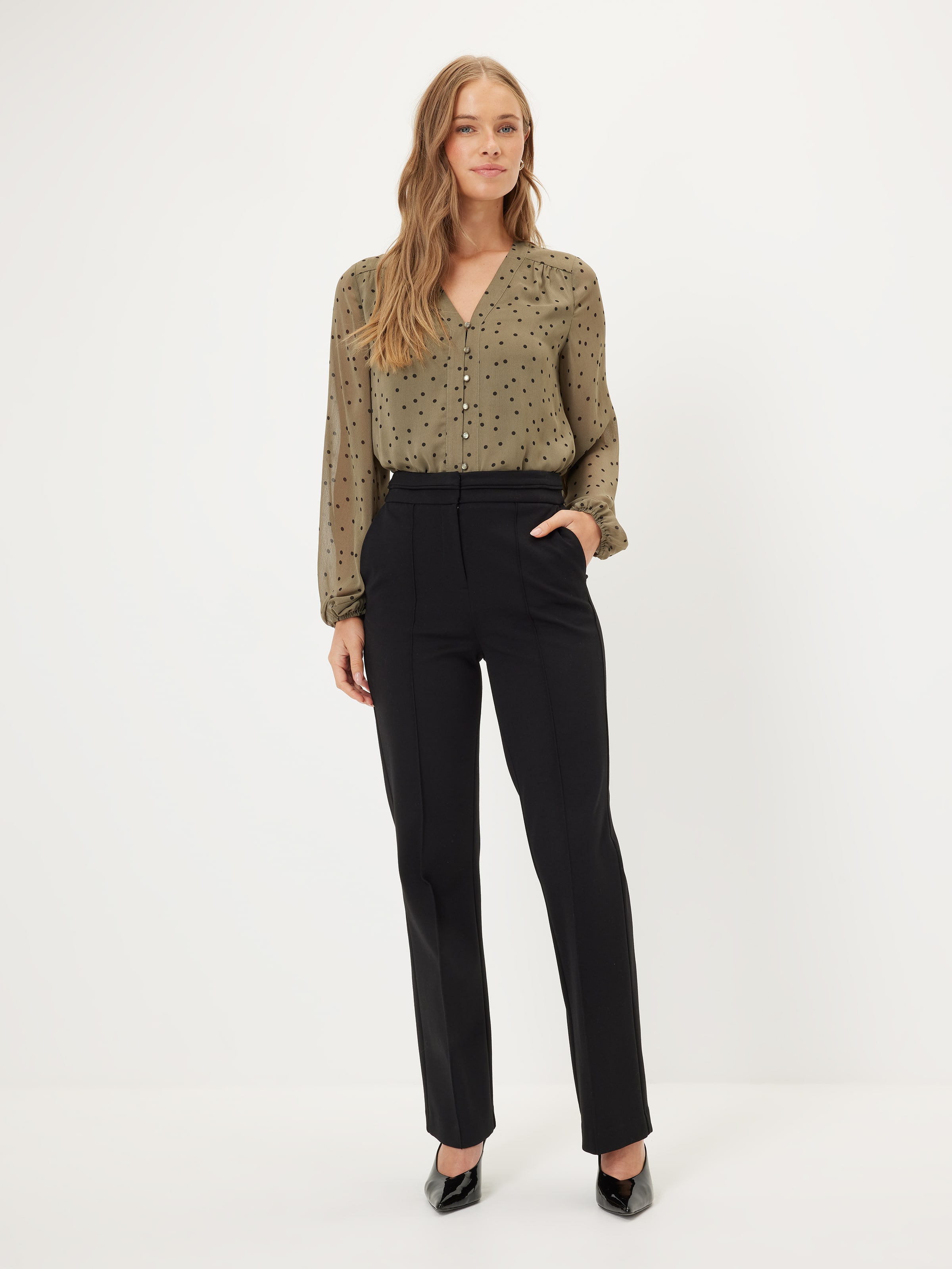 Jo V Neck Blouse