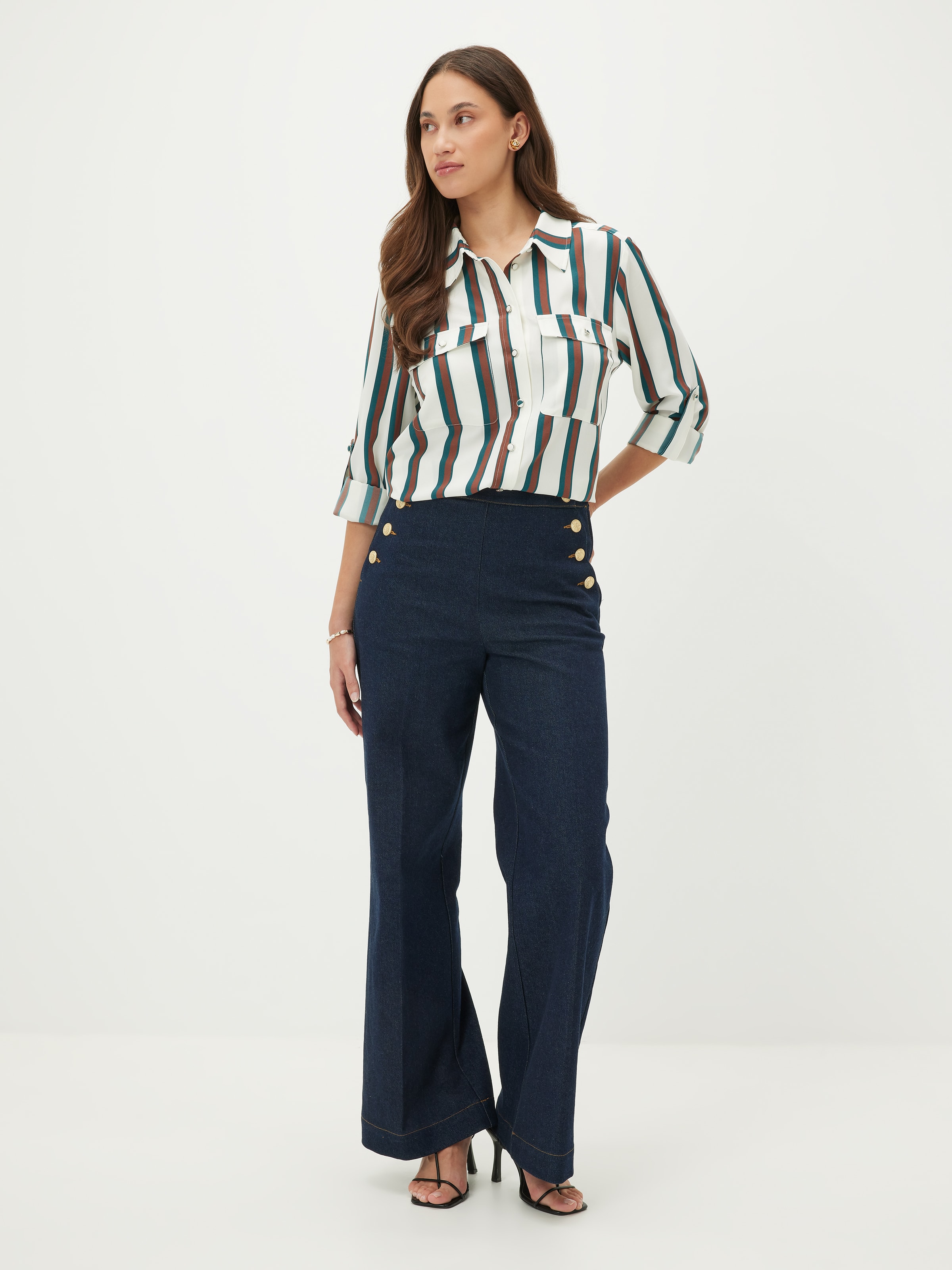 Mary Stripe Shirt