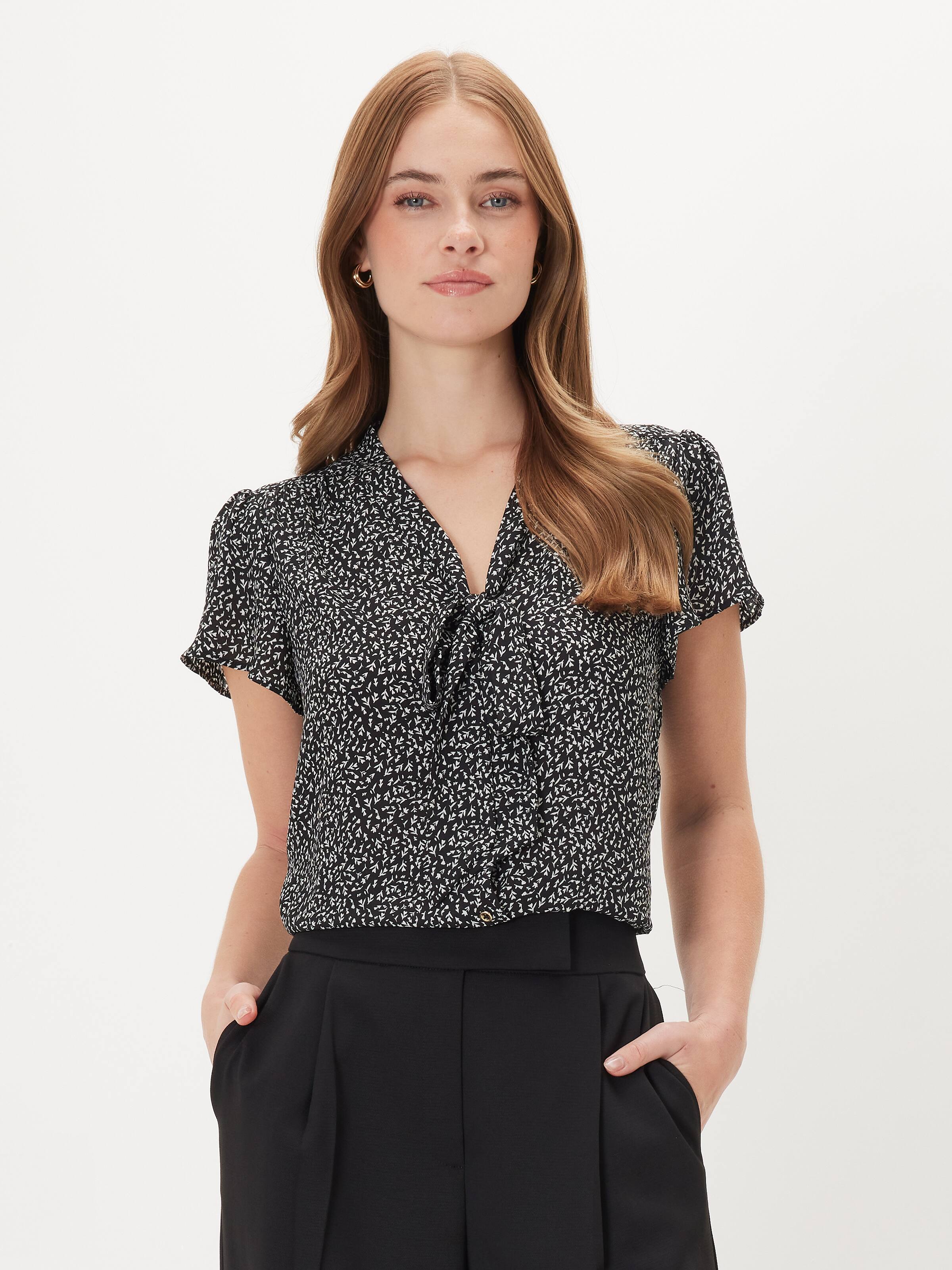 Paige Tie Front Top