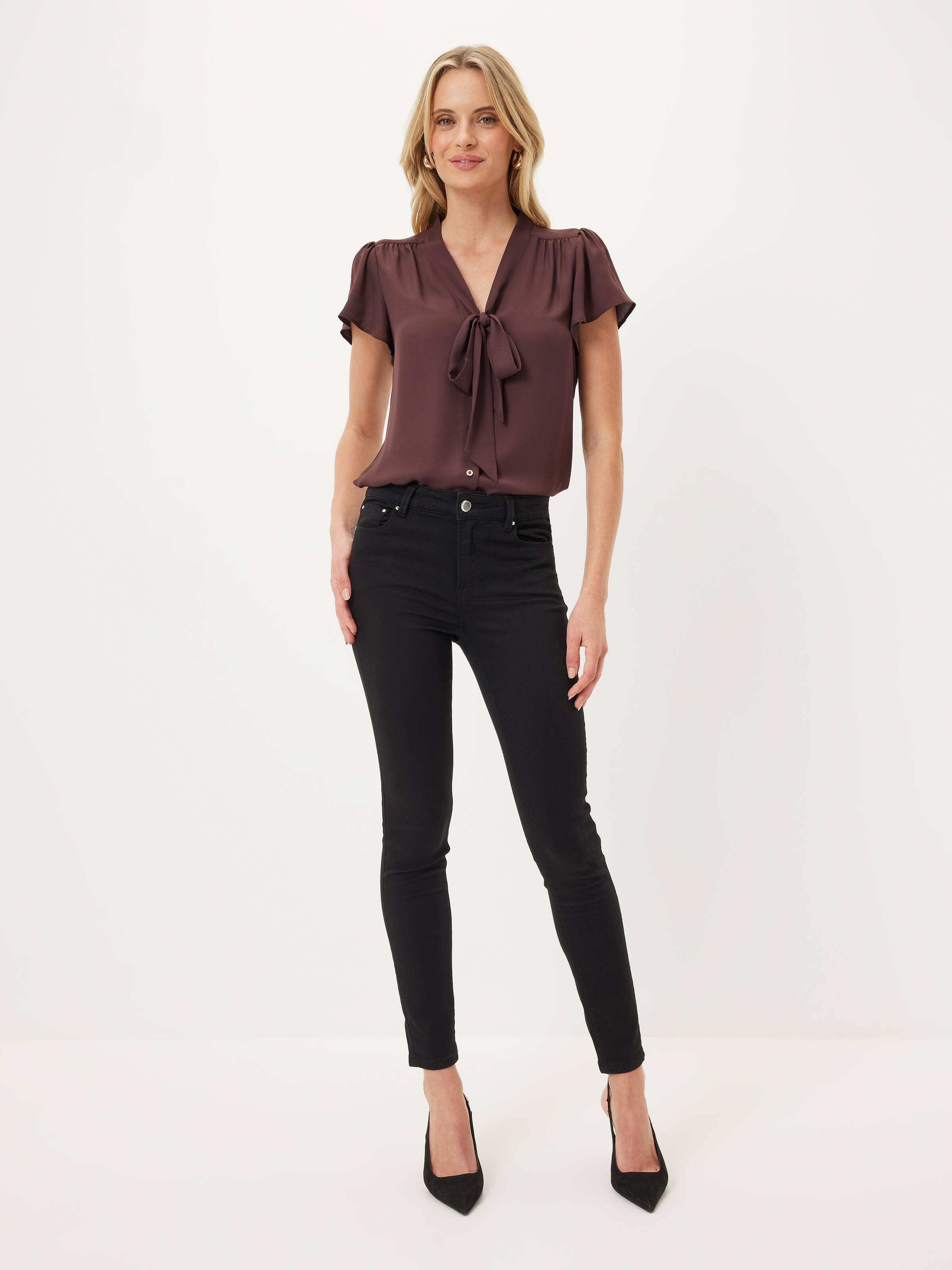 Paige Tie Front Top