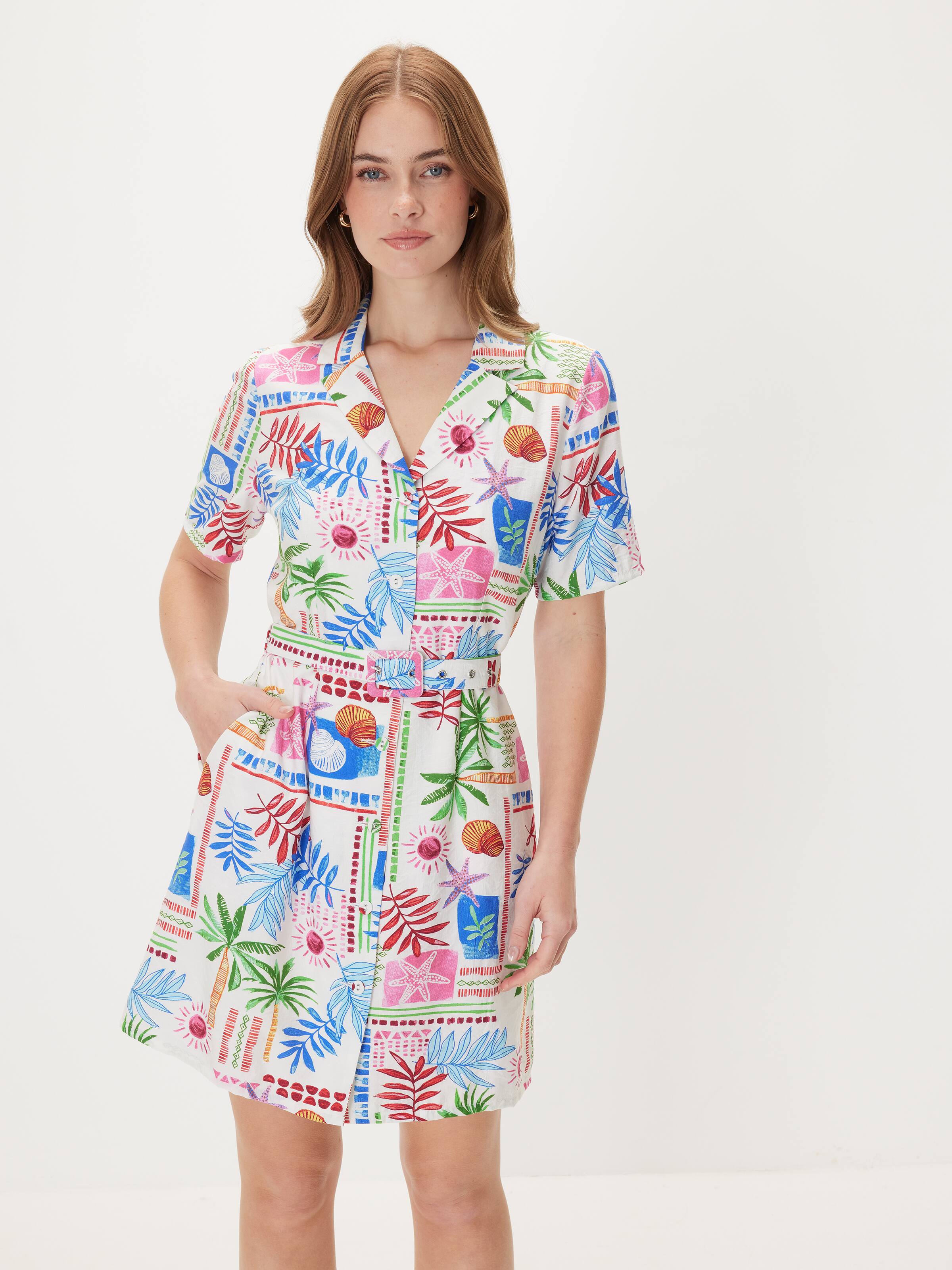 Monica Mini Shirt Dress