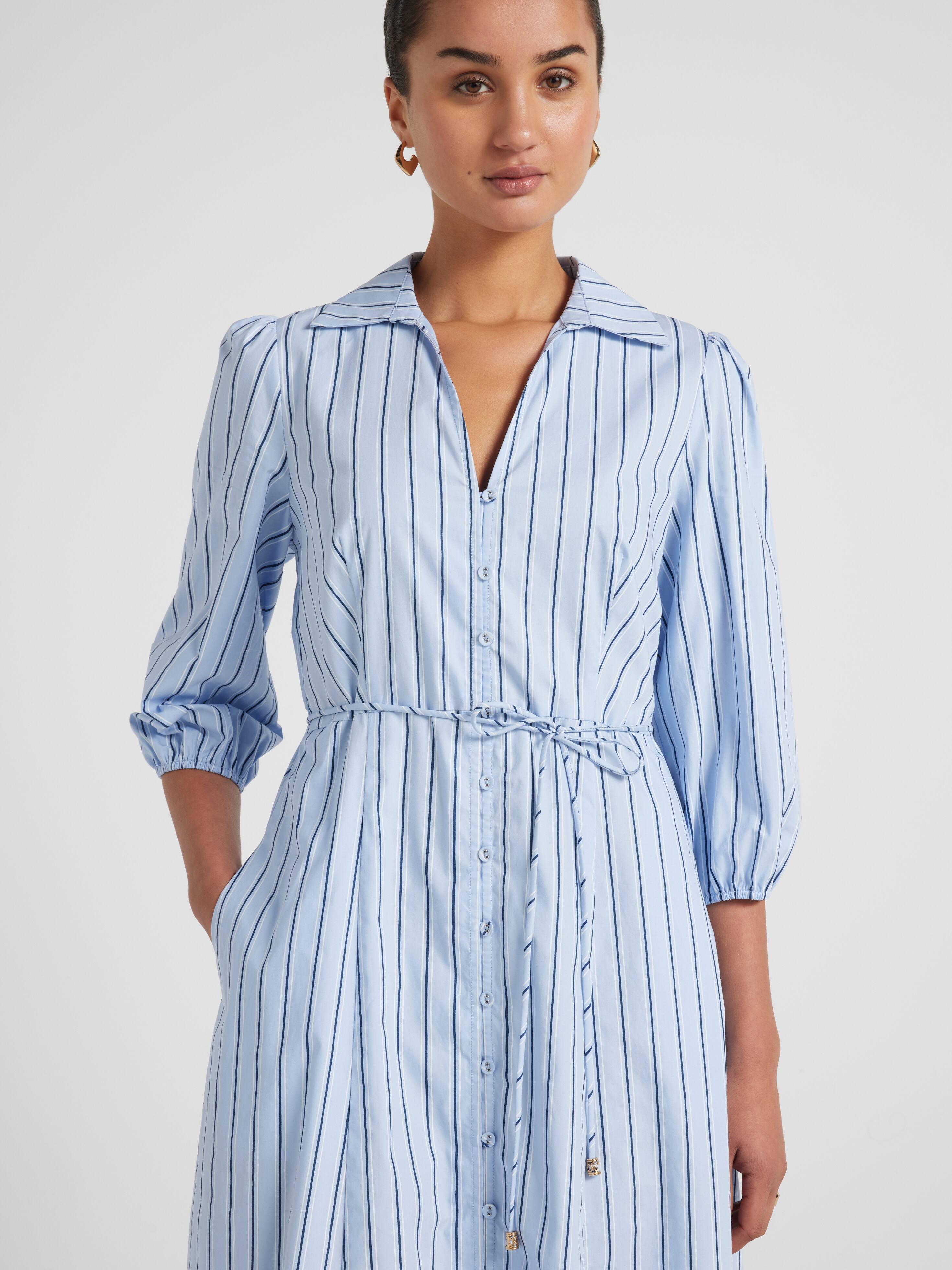 Millie Long Sleeve Shirt Dress