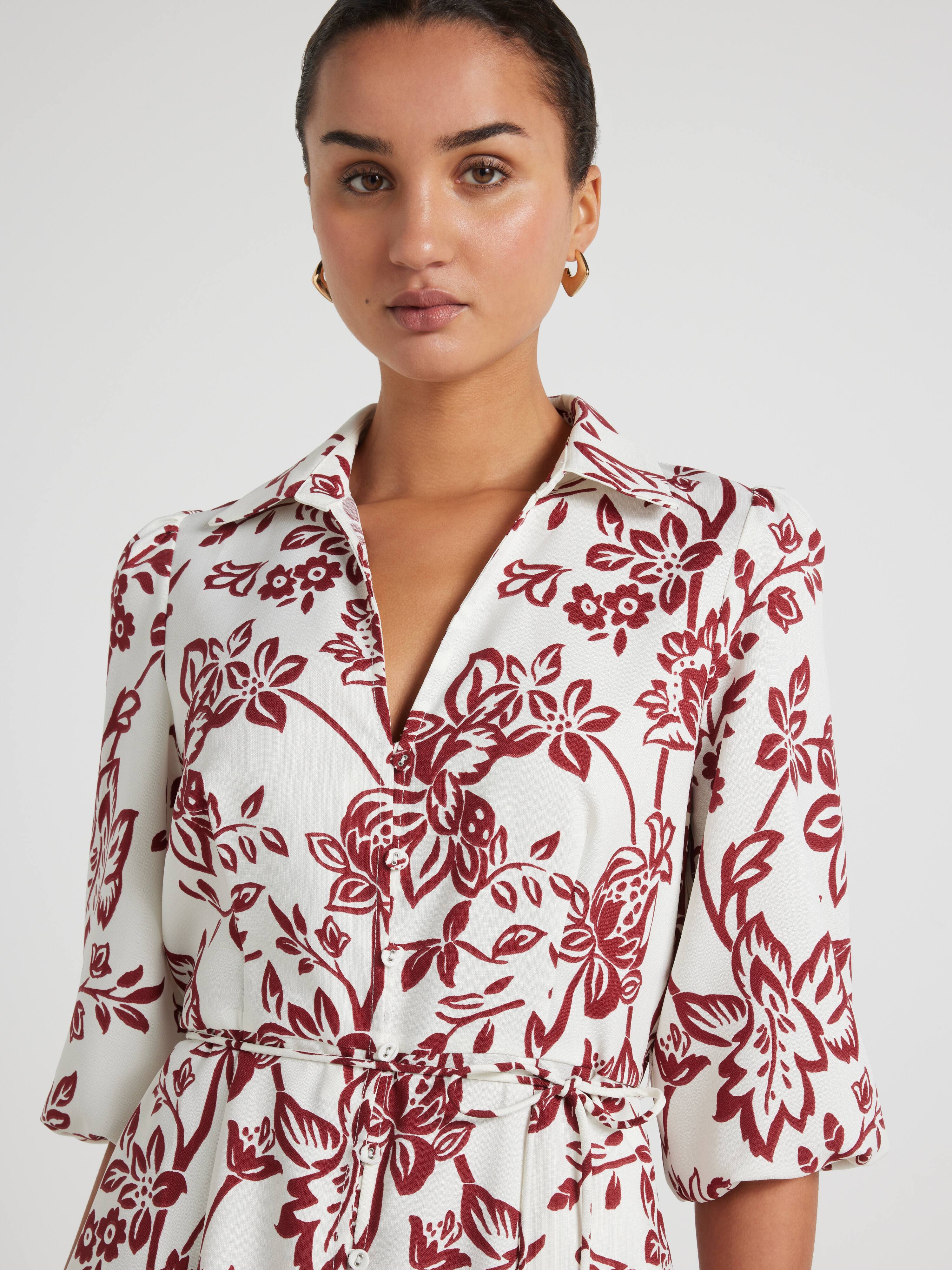 Millie Long Sleeve Shirt Dress