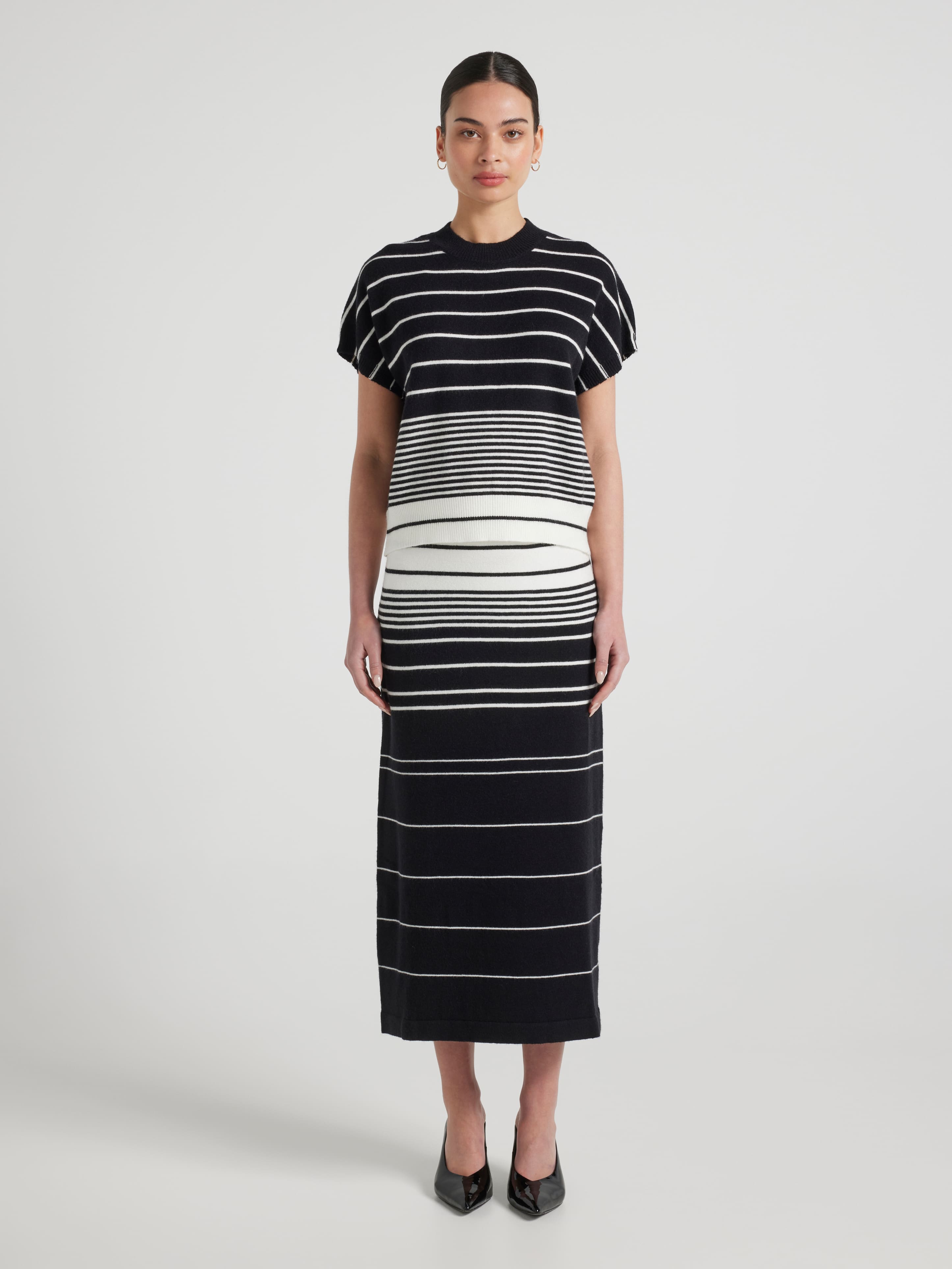 Stripe Fifi Pencil Skirt