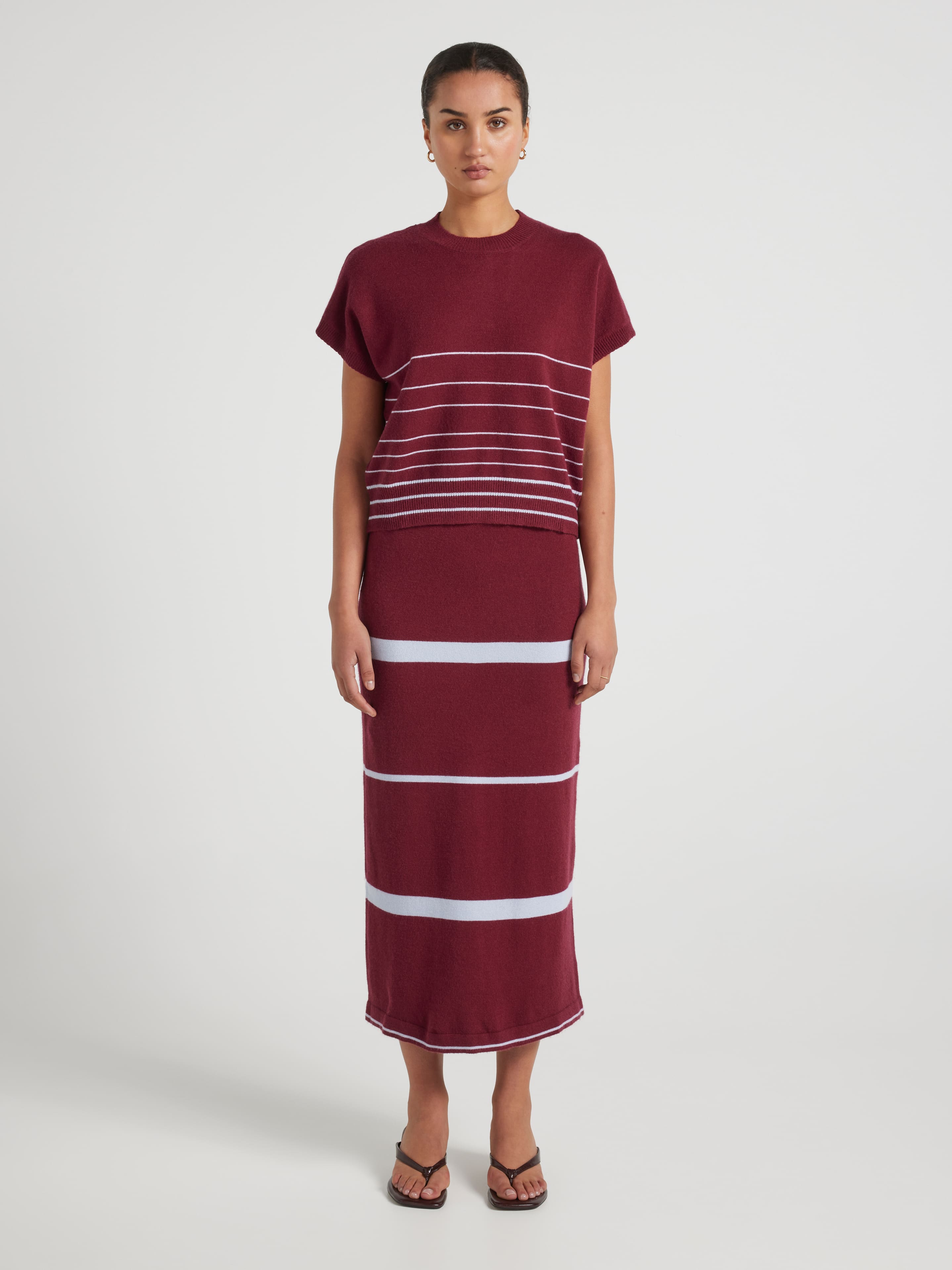 Stripe Fifi Pencil Skirt