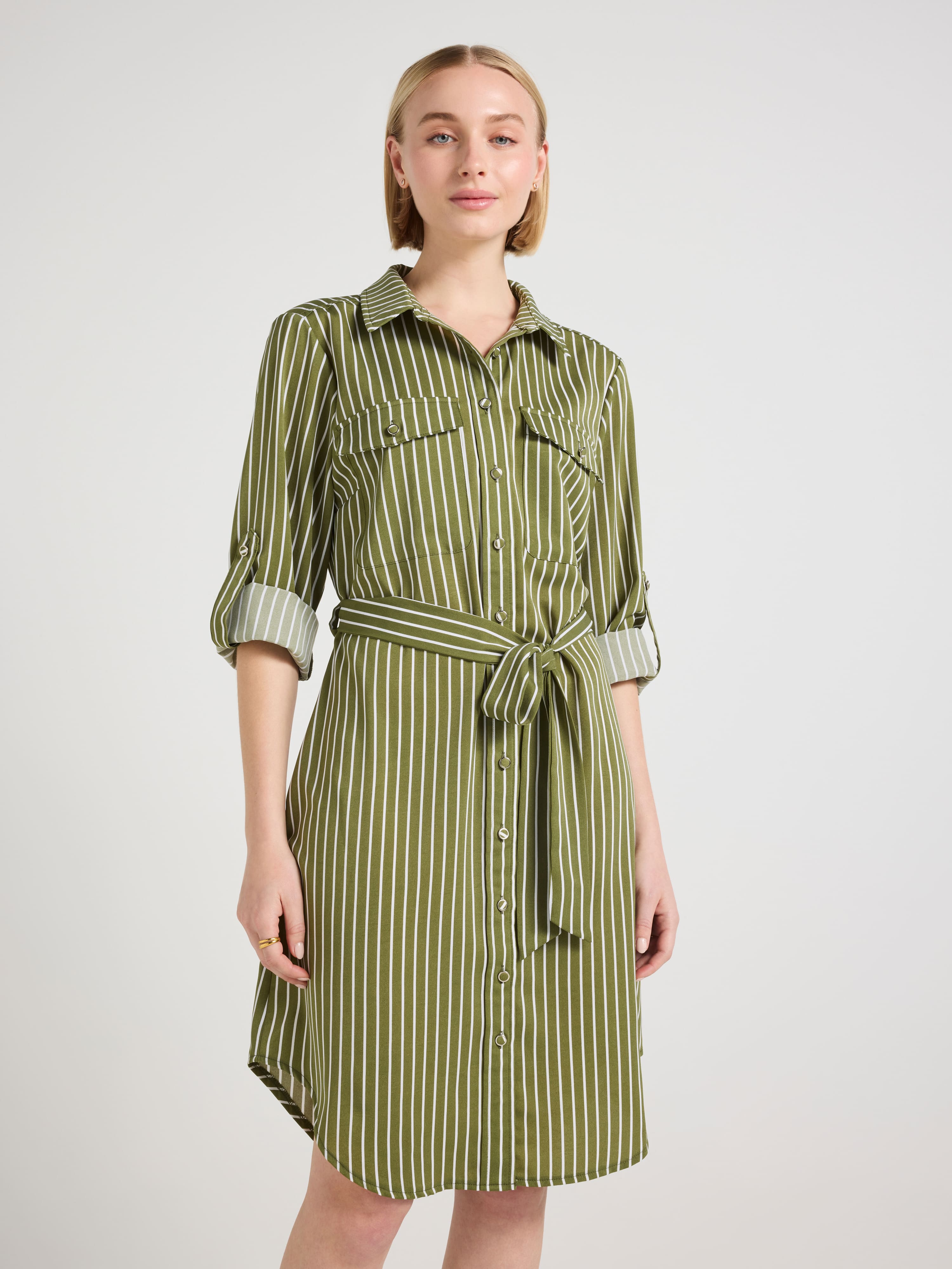 Mary Stripe Dress