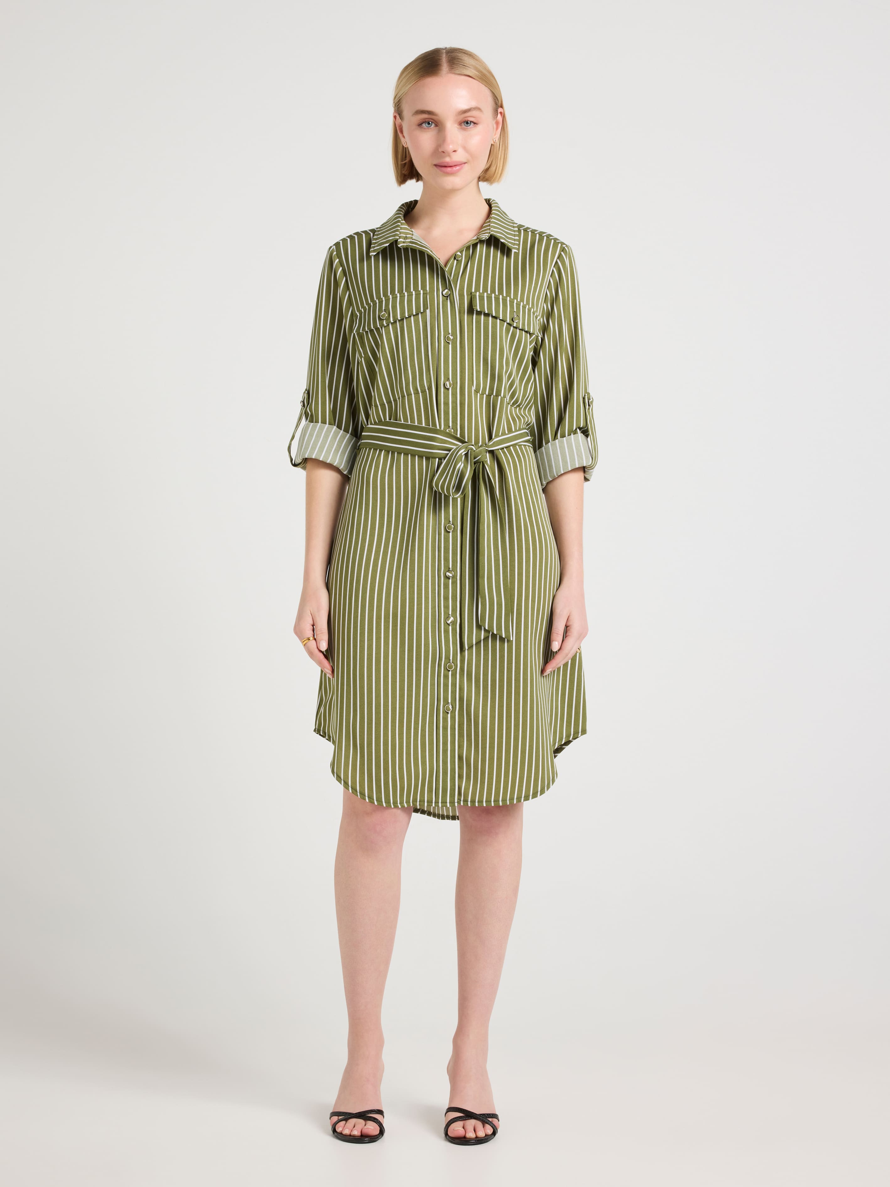 Mary Stripe Dress