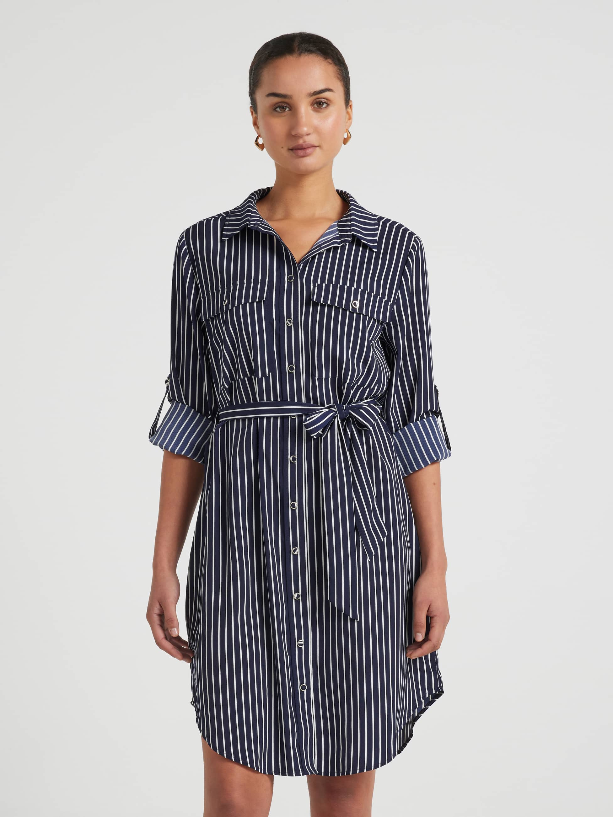 Mary Stripe Dress