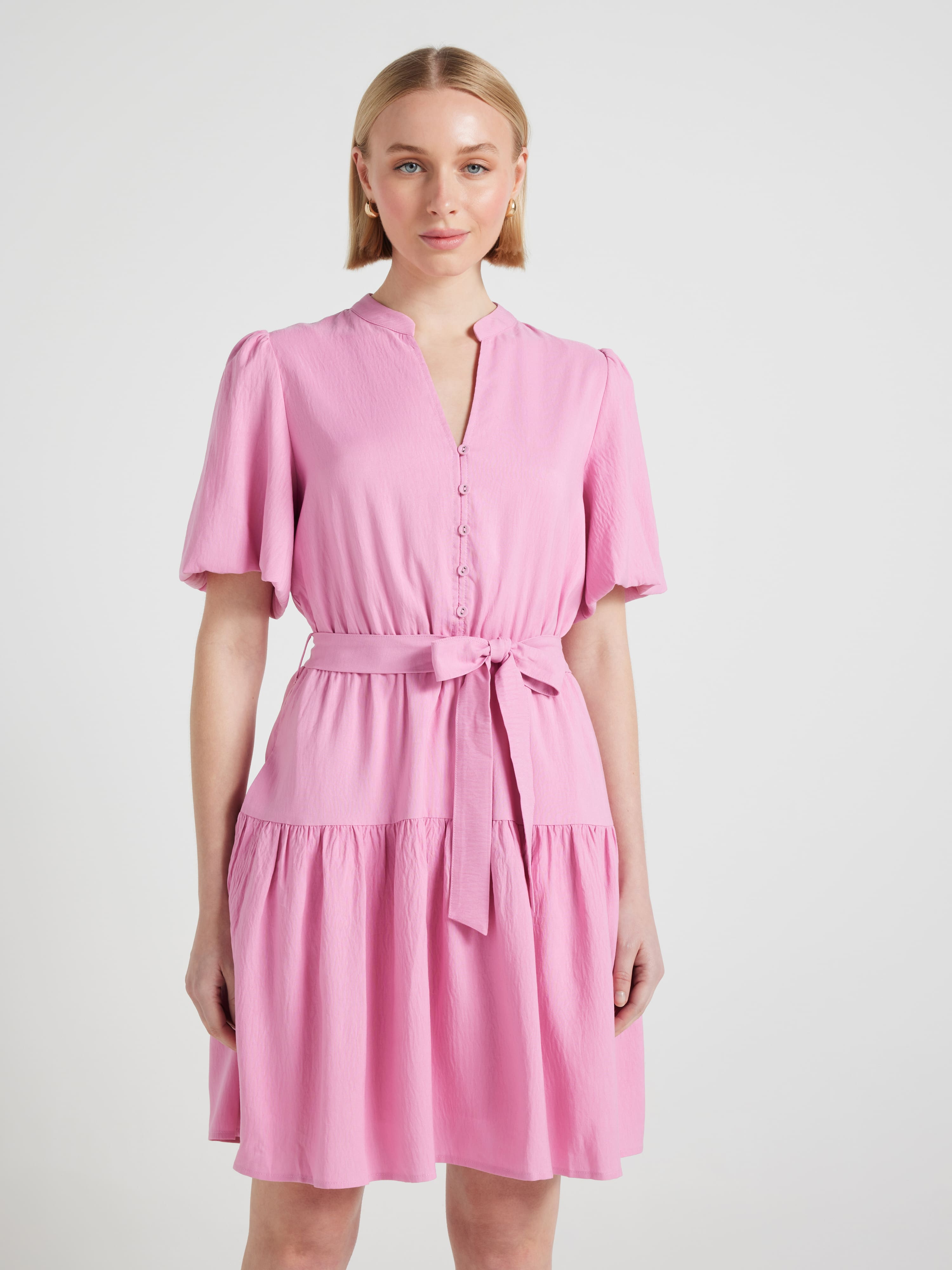 Stella Puff Sleeve Mini Dress
