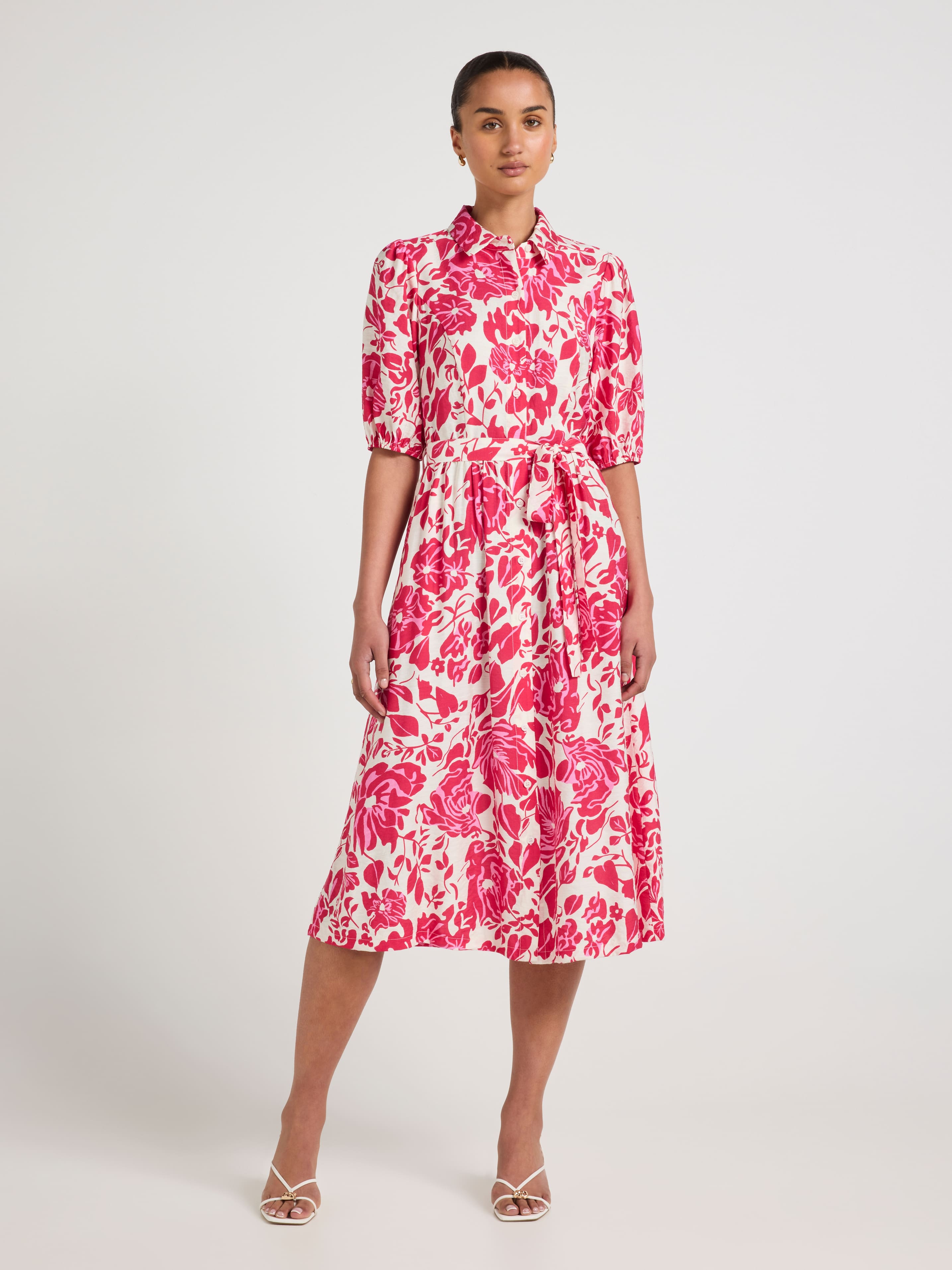 Pia Midi Shirt Dress
