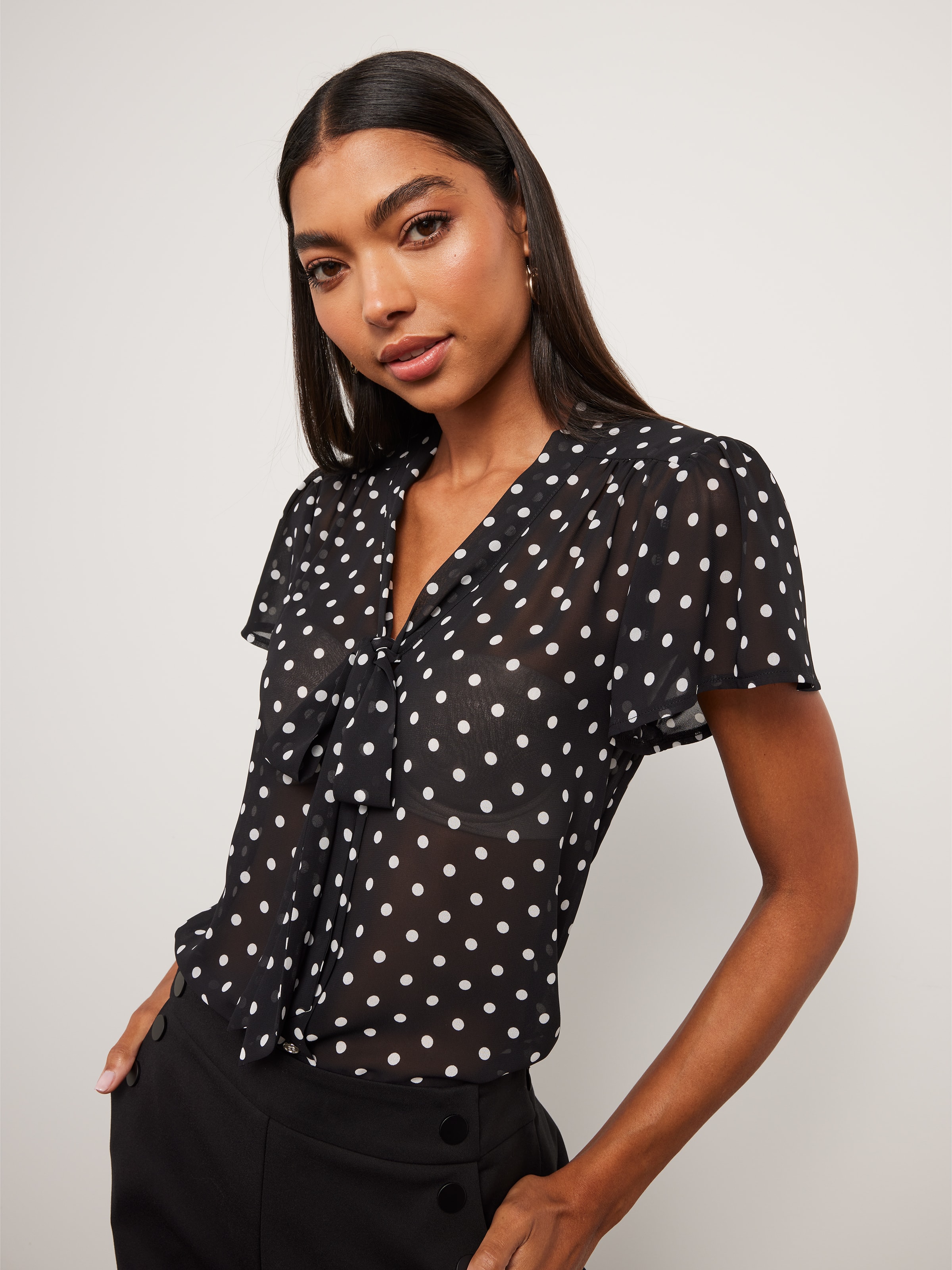 Paige Tie Front Shirt
