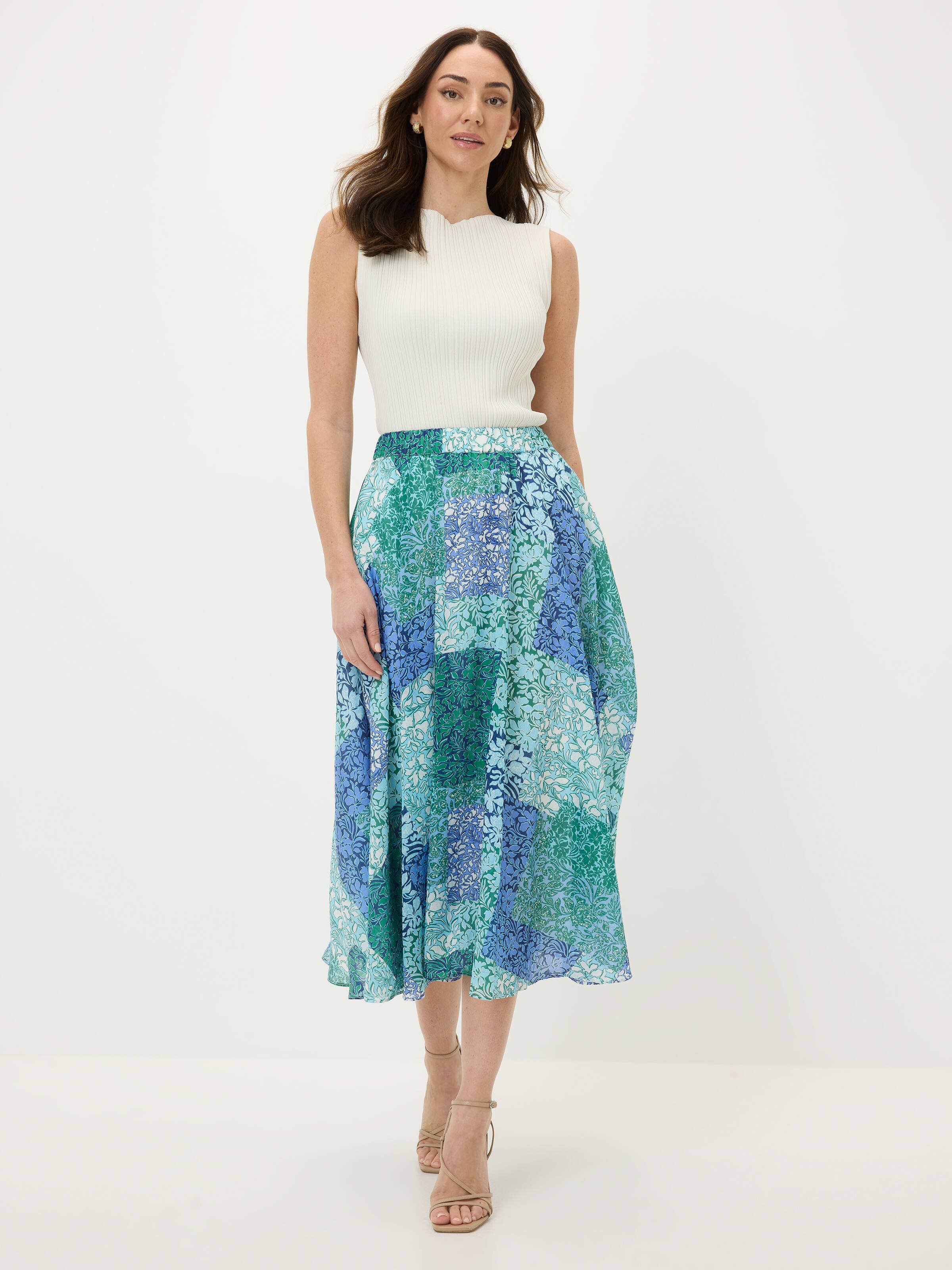 Dream Weaver Midi Skirt