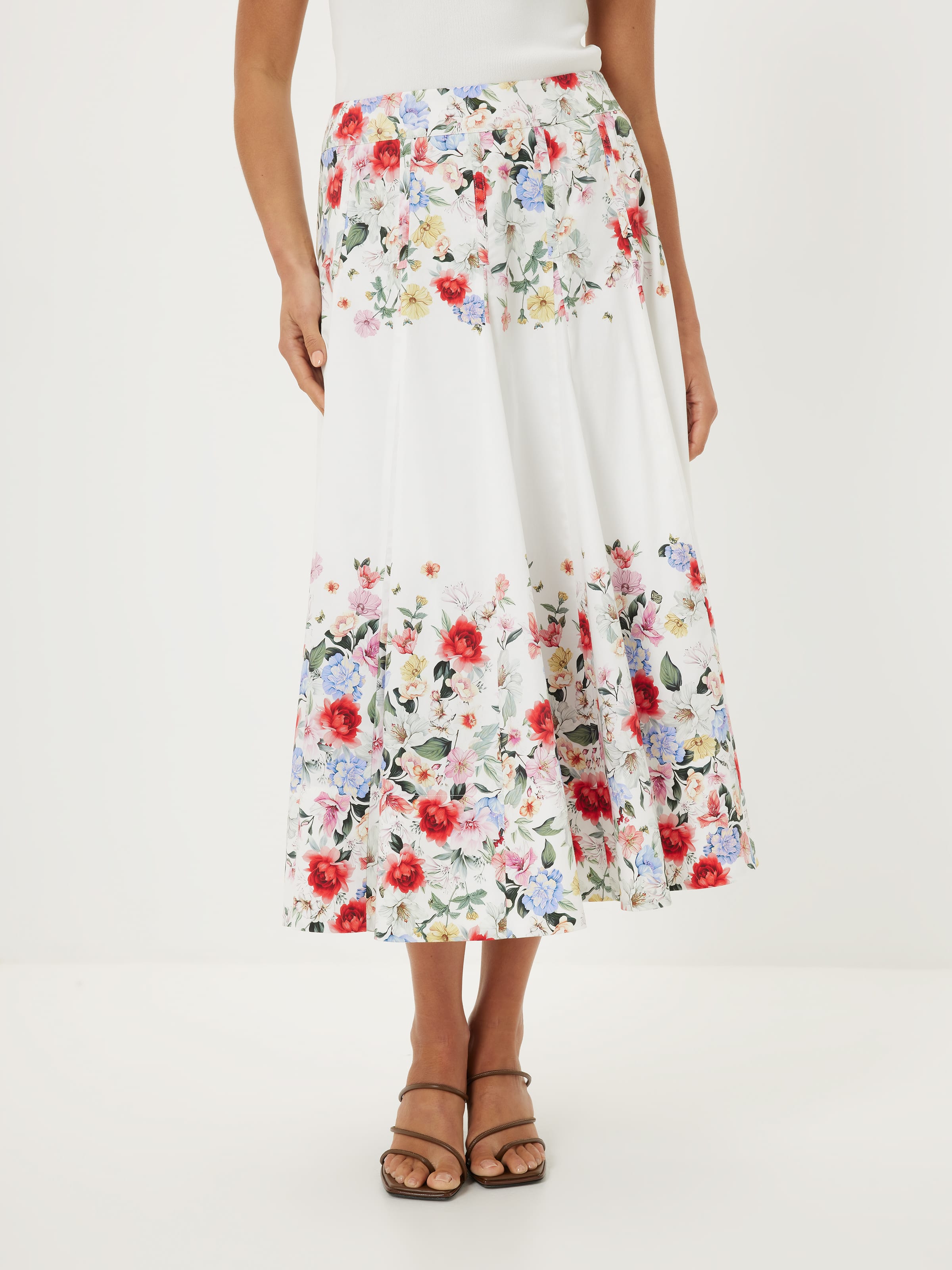On Point Poplin Skirt