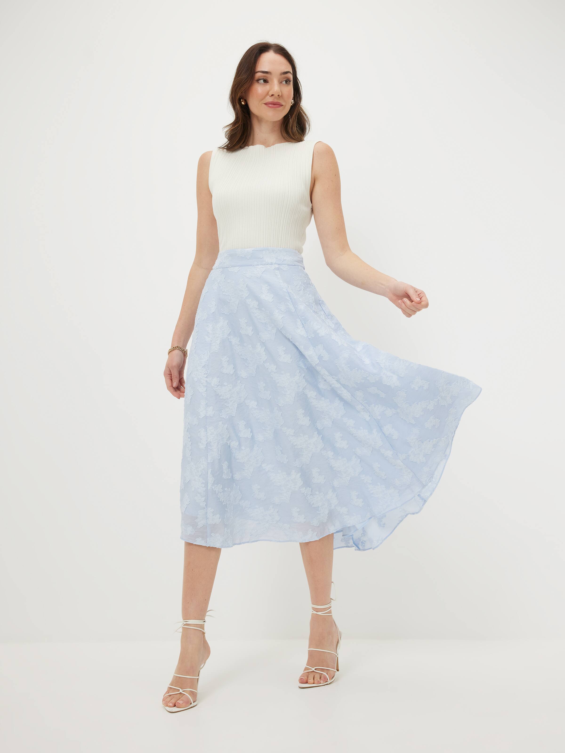 Full Swing Organza Skirt