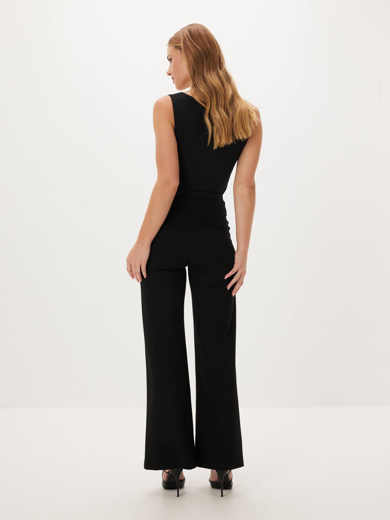 Peppa Wide Leg Ponte Pant