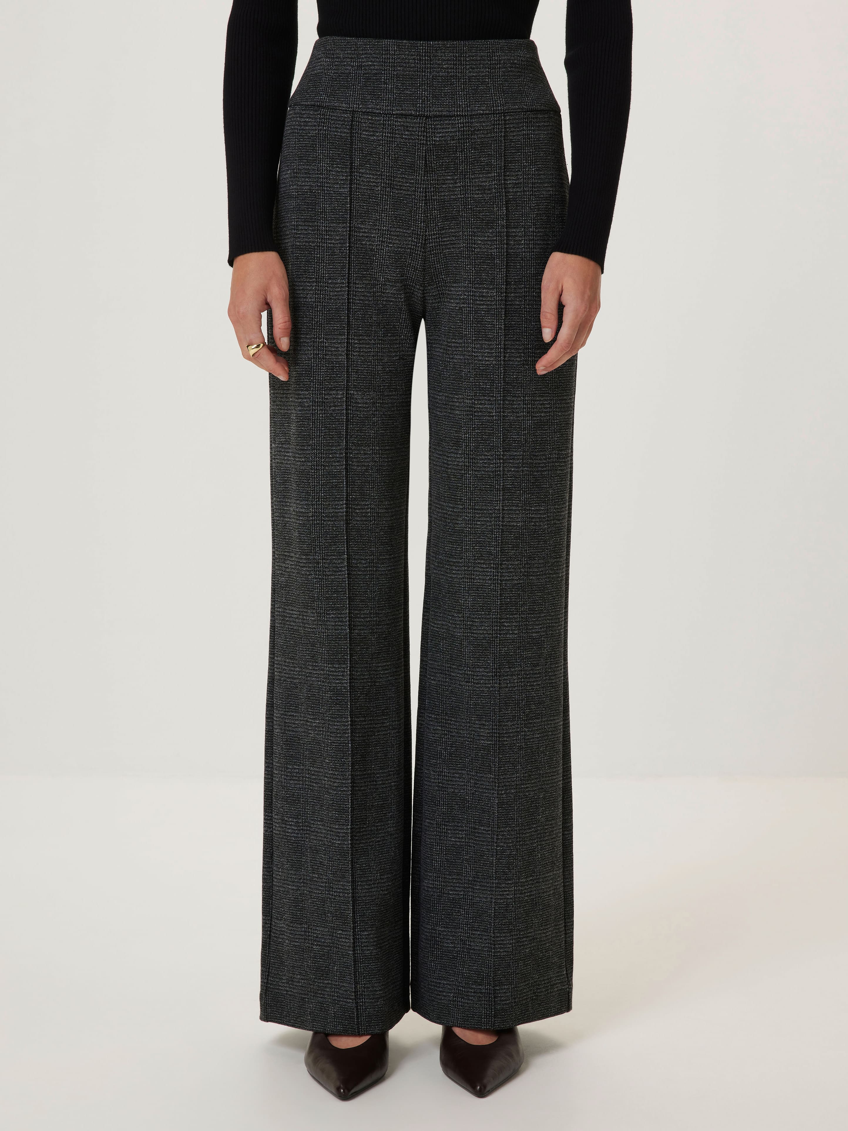 Peppa Wide Leg Ponte Pant