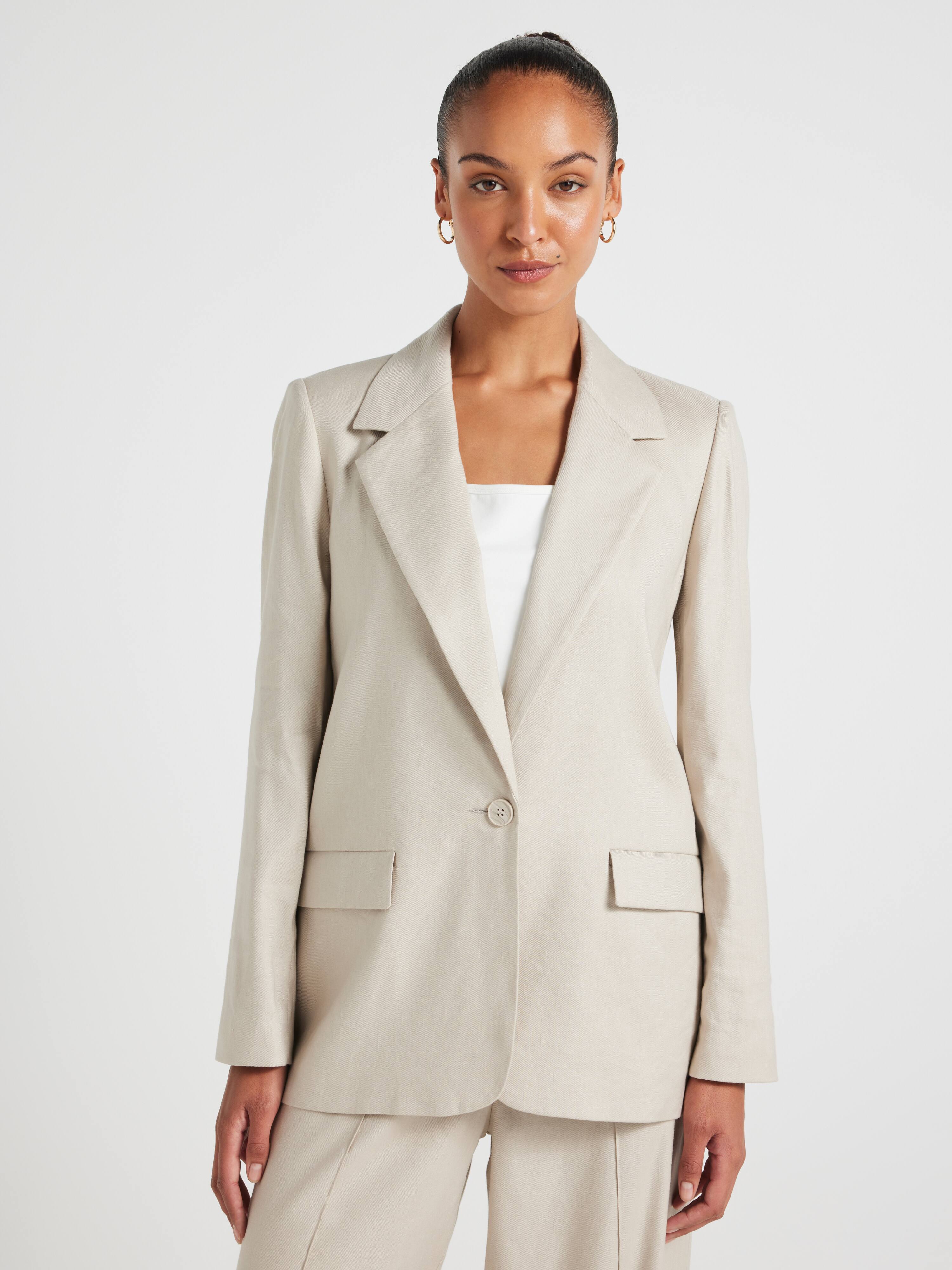 Made For Me Linen Blazer