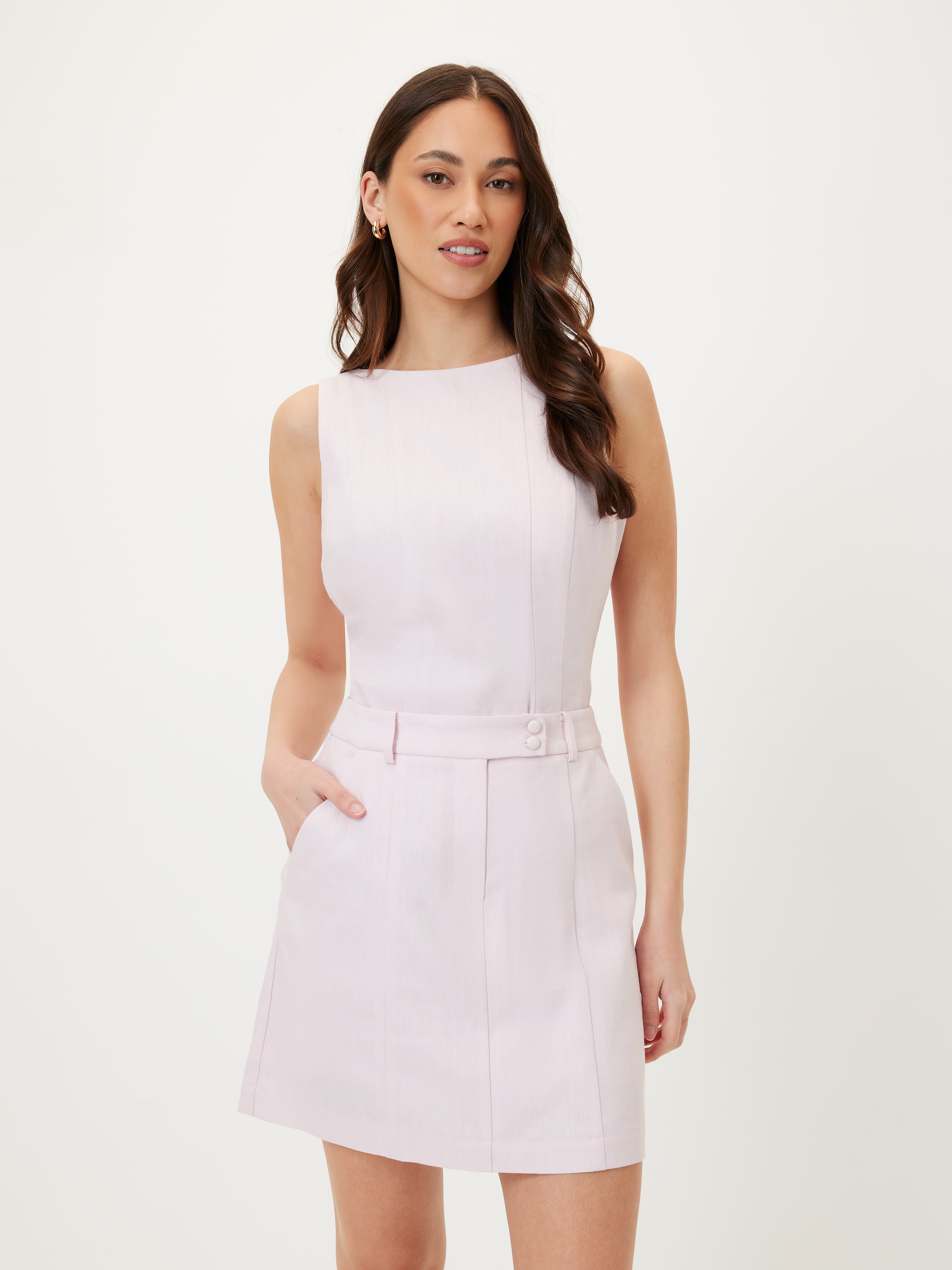 Blue Moon Linen Blend Skort