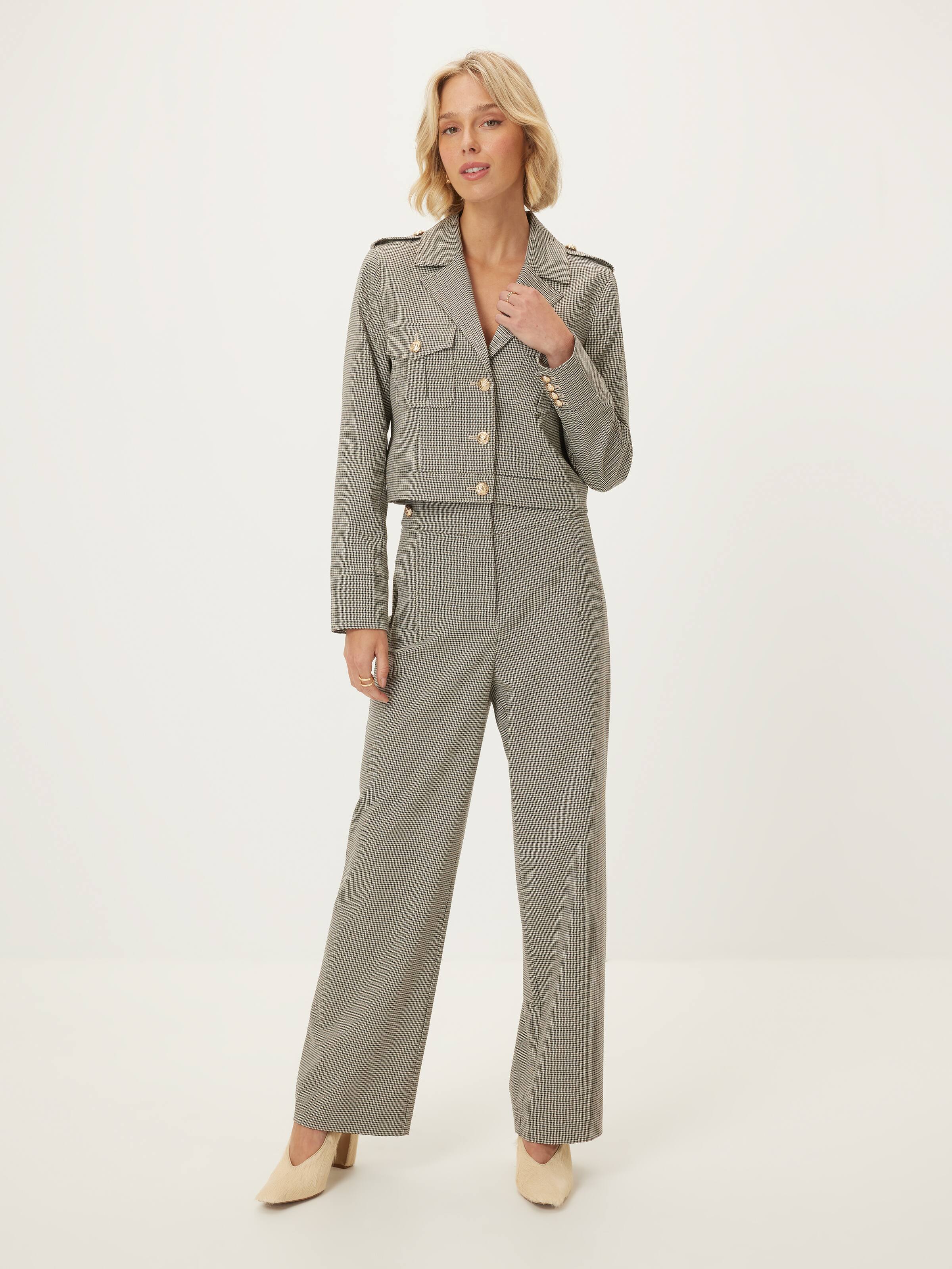 Hit It Off Check Pant