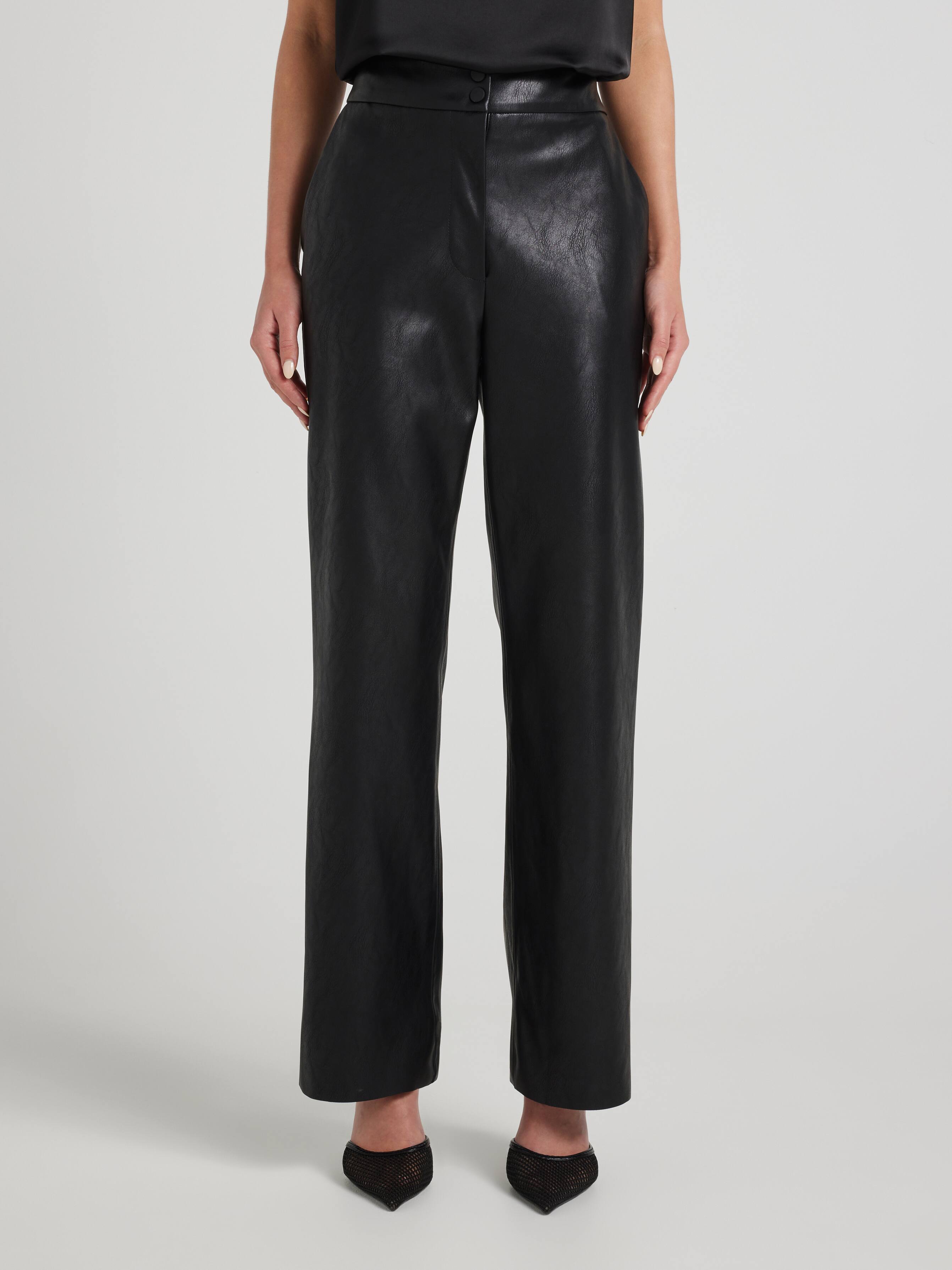 Spinning Around Faux Leather Pant