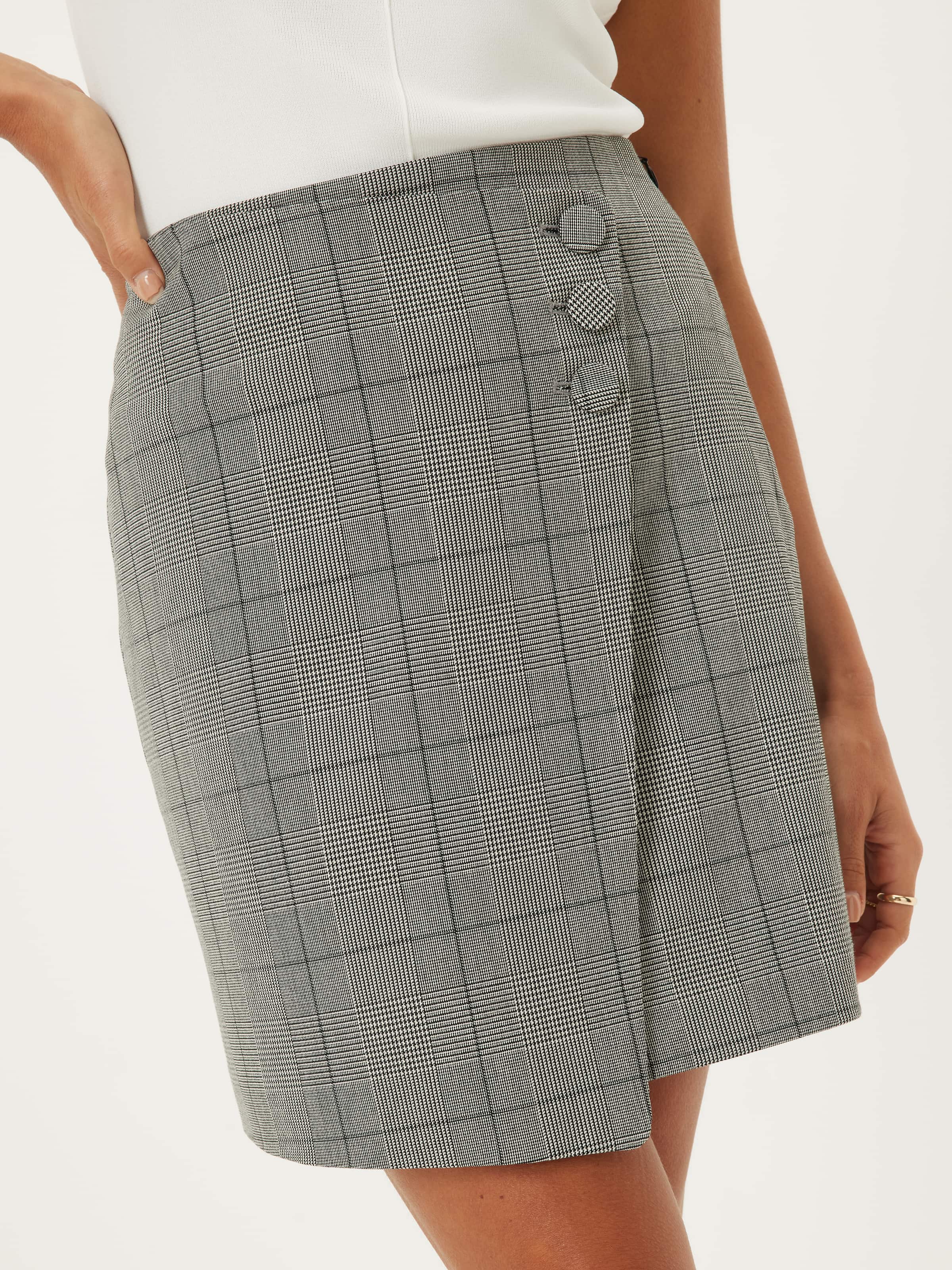 Check Mate Mini Skirt