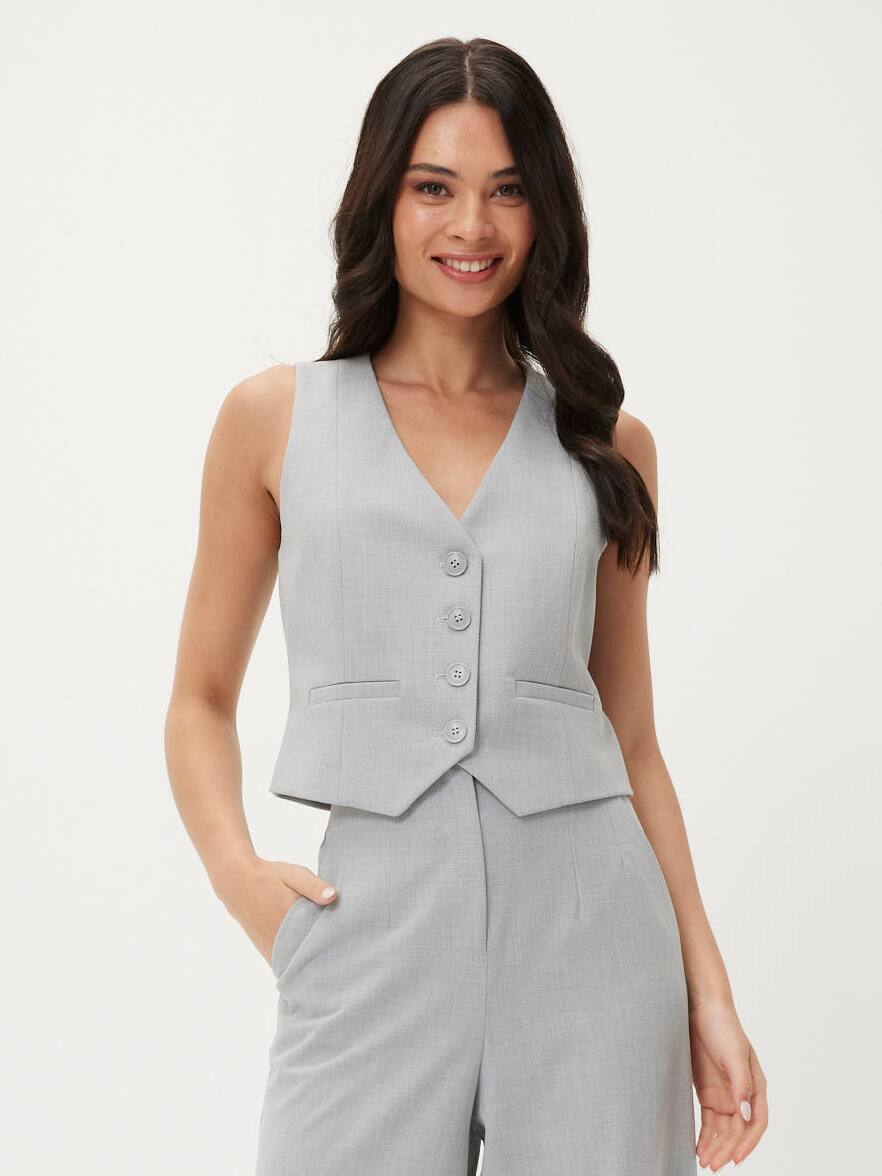 Girl Boss Suit Vest