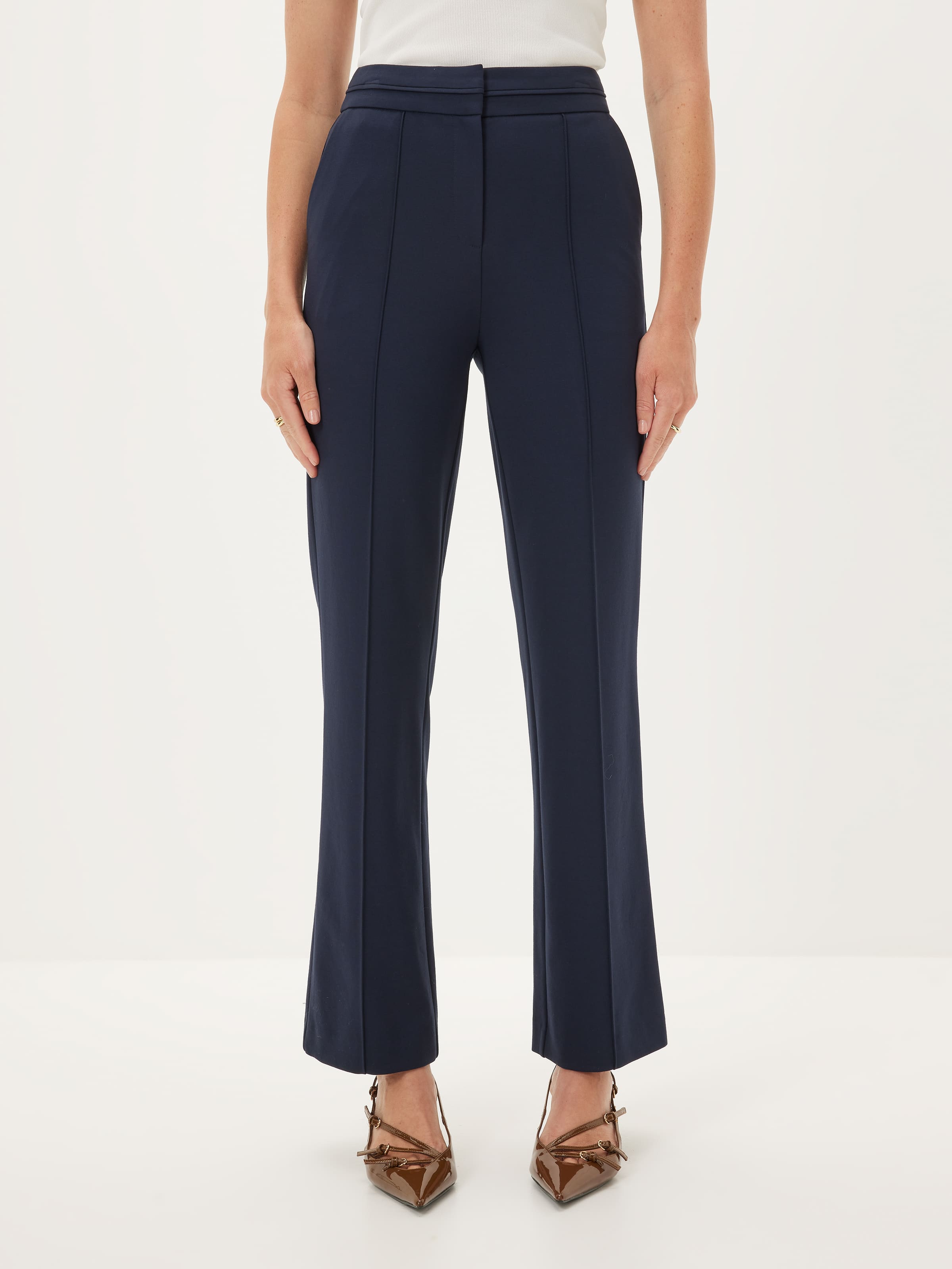 Bonnie Straight Leg Ponte Pant
