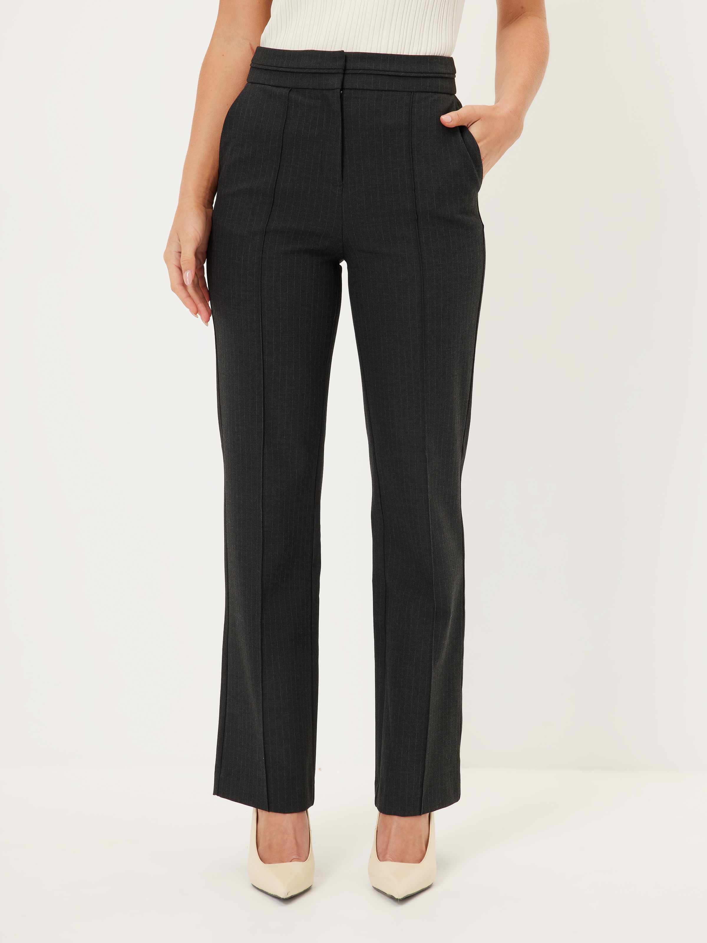 Bonnie Straight Leg Ponte Pant