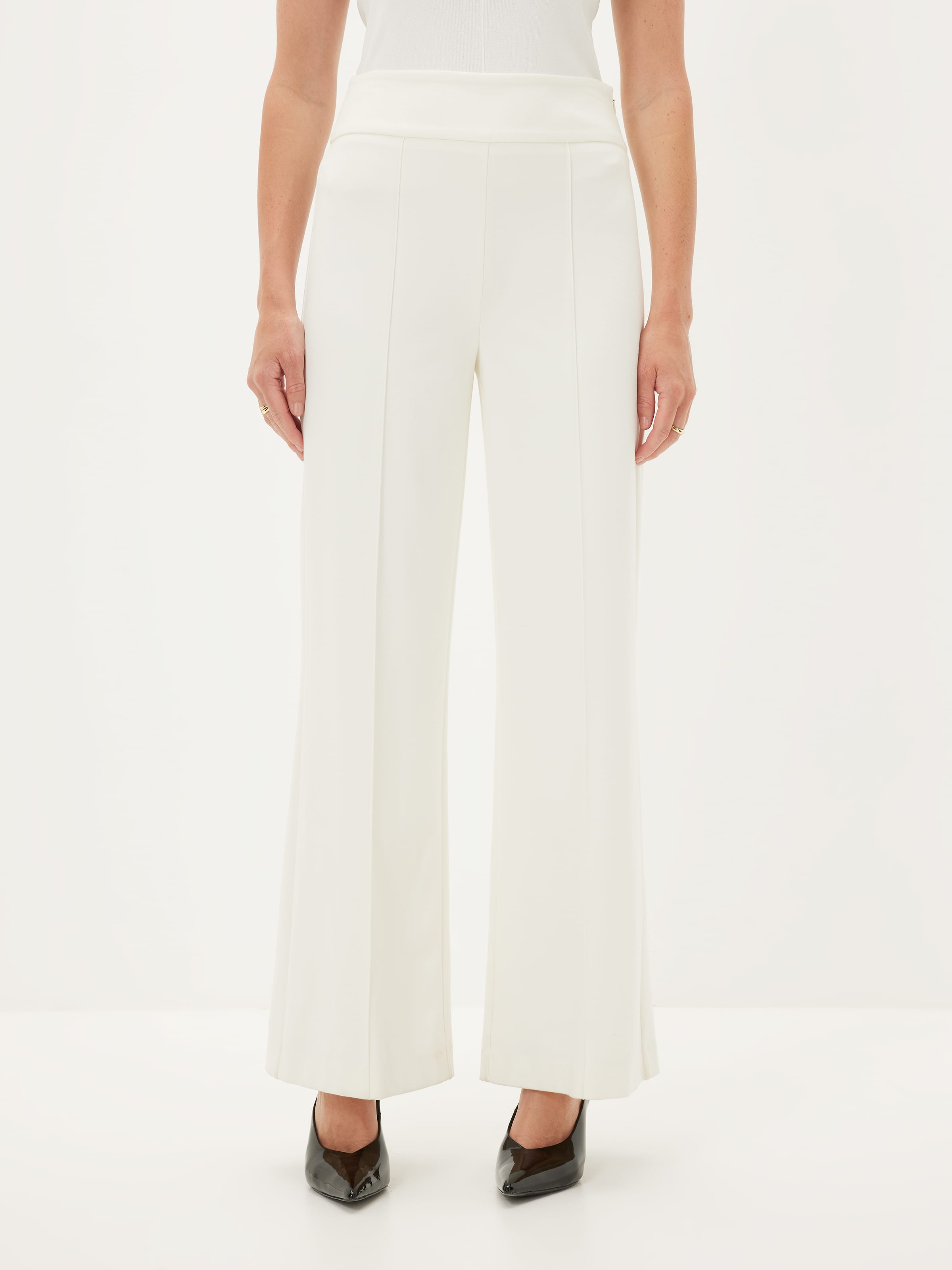 Bowie Wide Leg Ponte Pant
