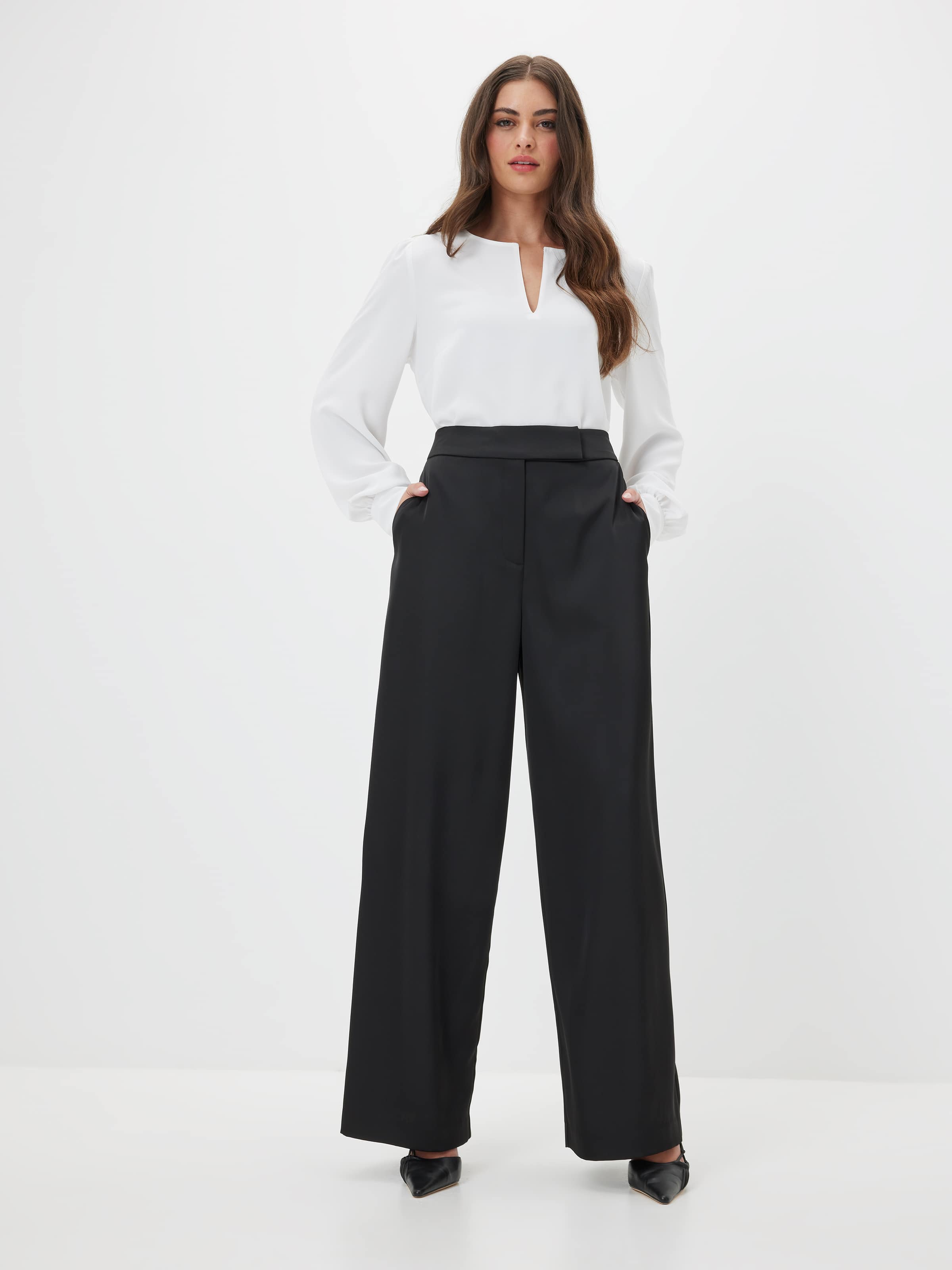 Petites Cupids Bow Satin Pant