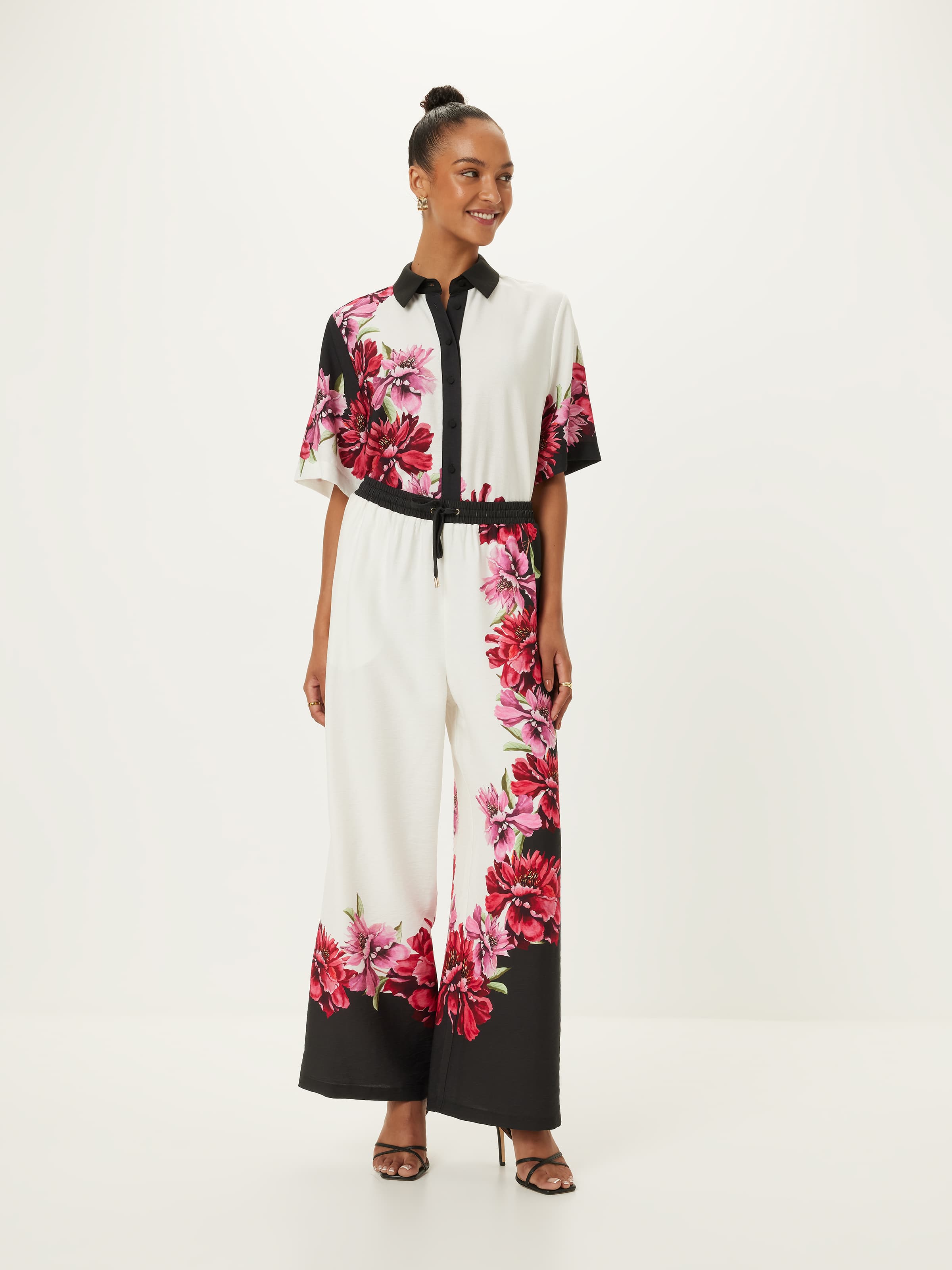 Wild Rose Printed Pant