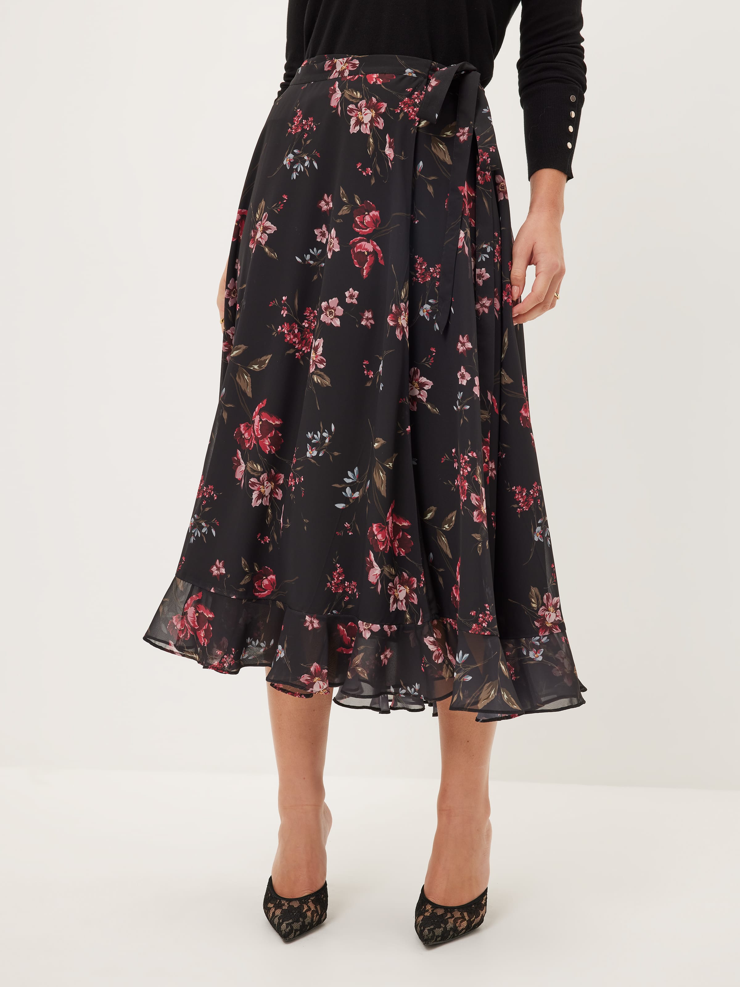 Tulip Scatter Wrap Skirt