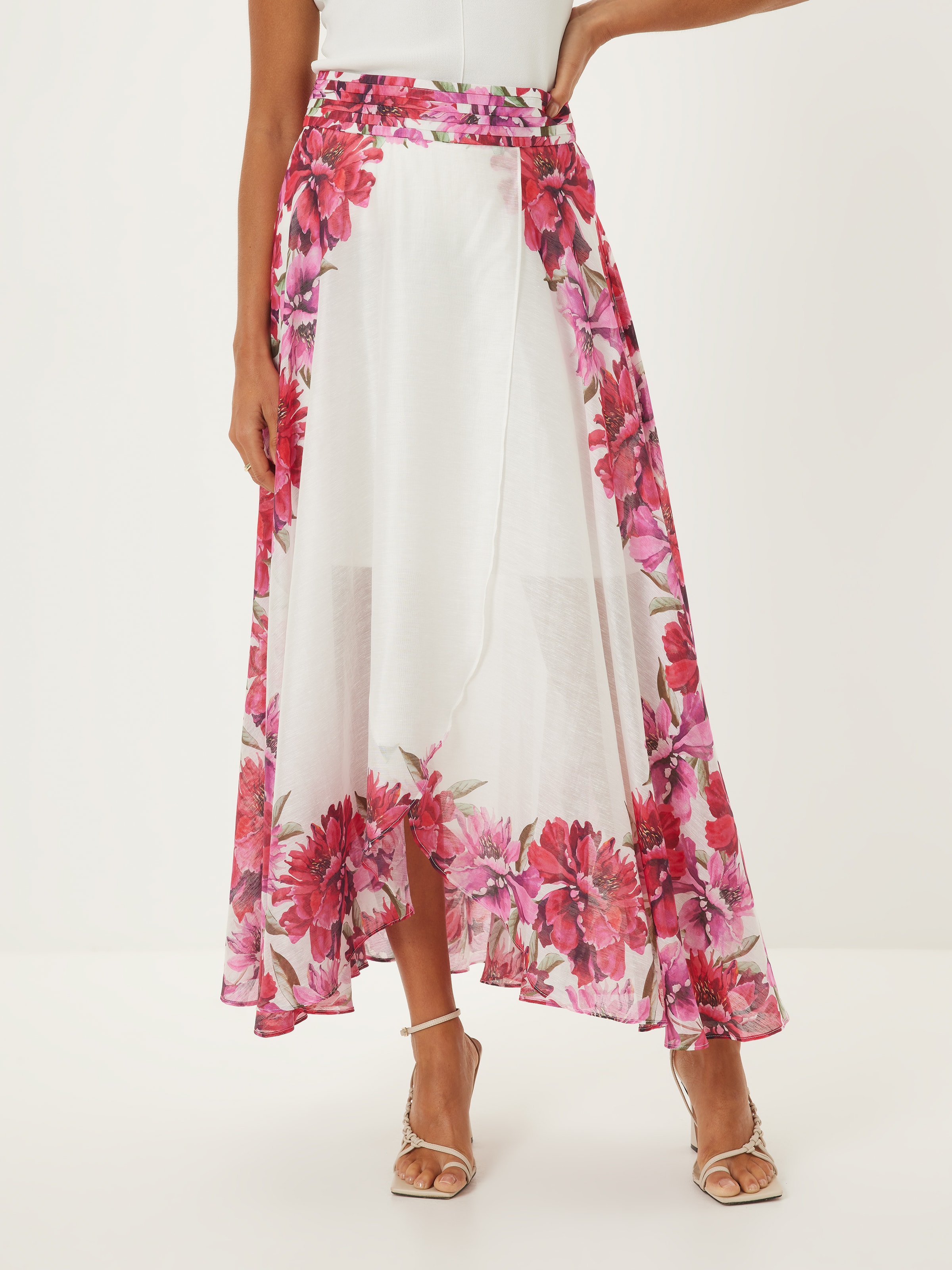 Wild Rose Midi Skirt