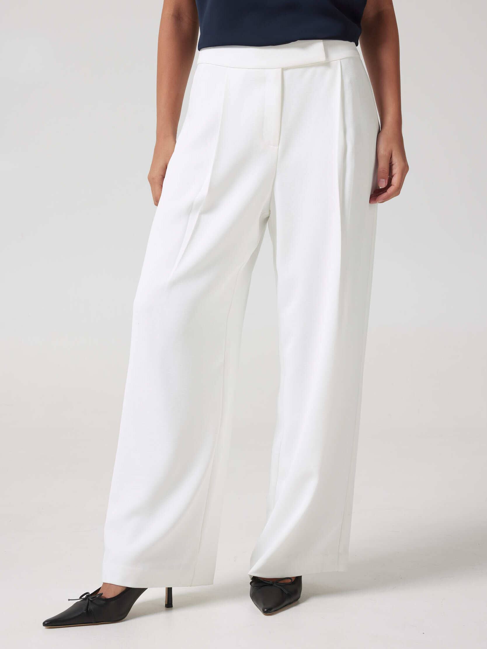 Petites Tribeca Wide Leg Pant