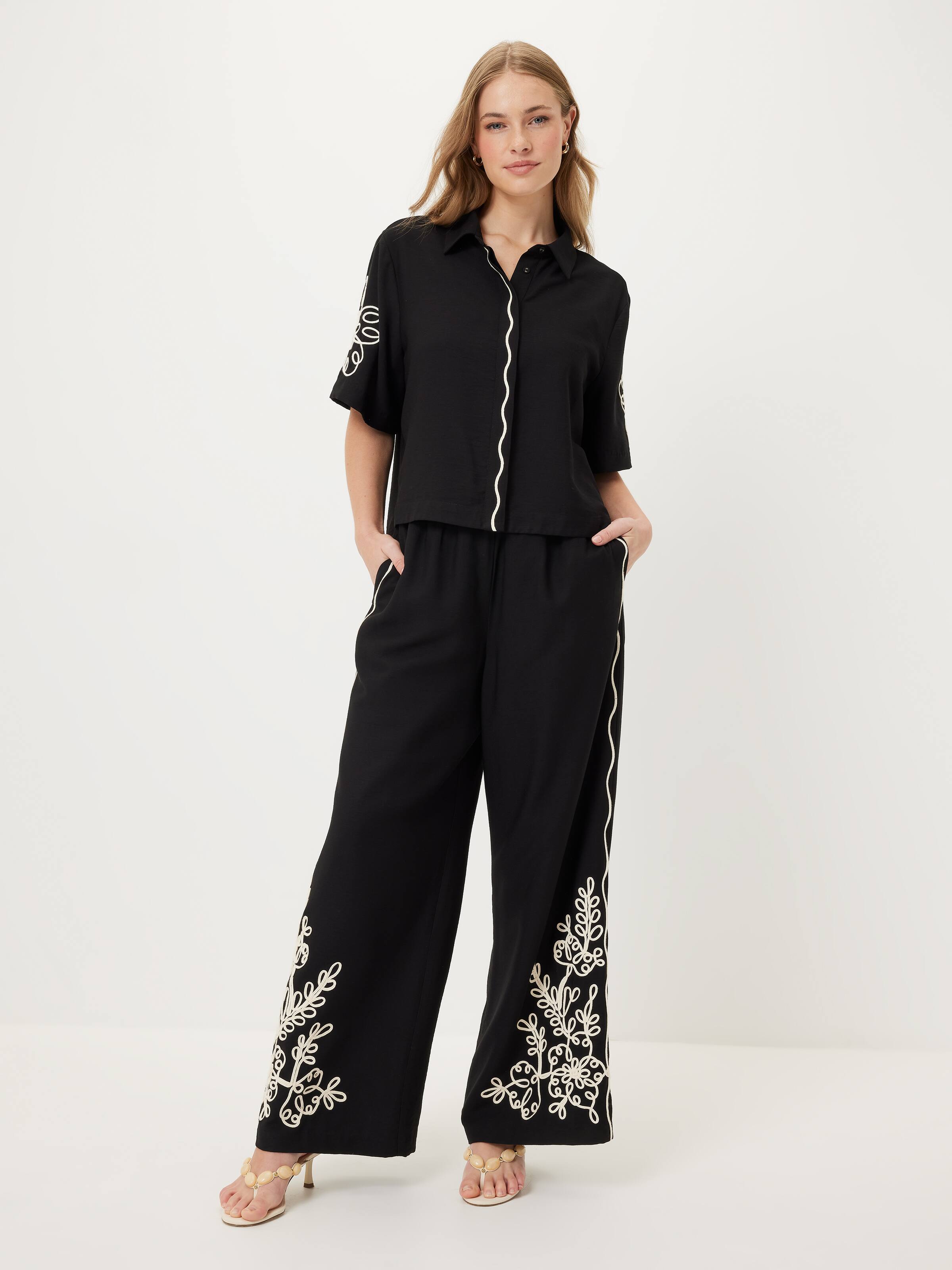Eddie Embroidered Pant
