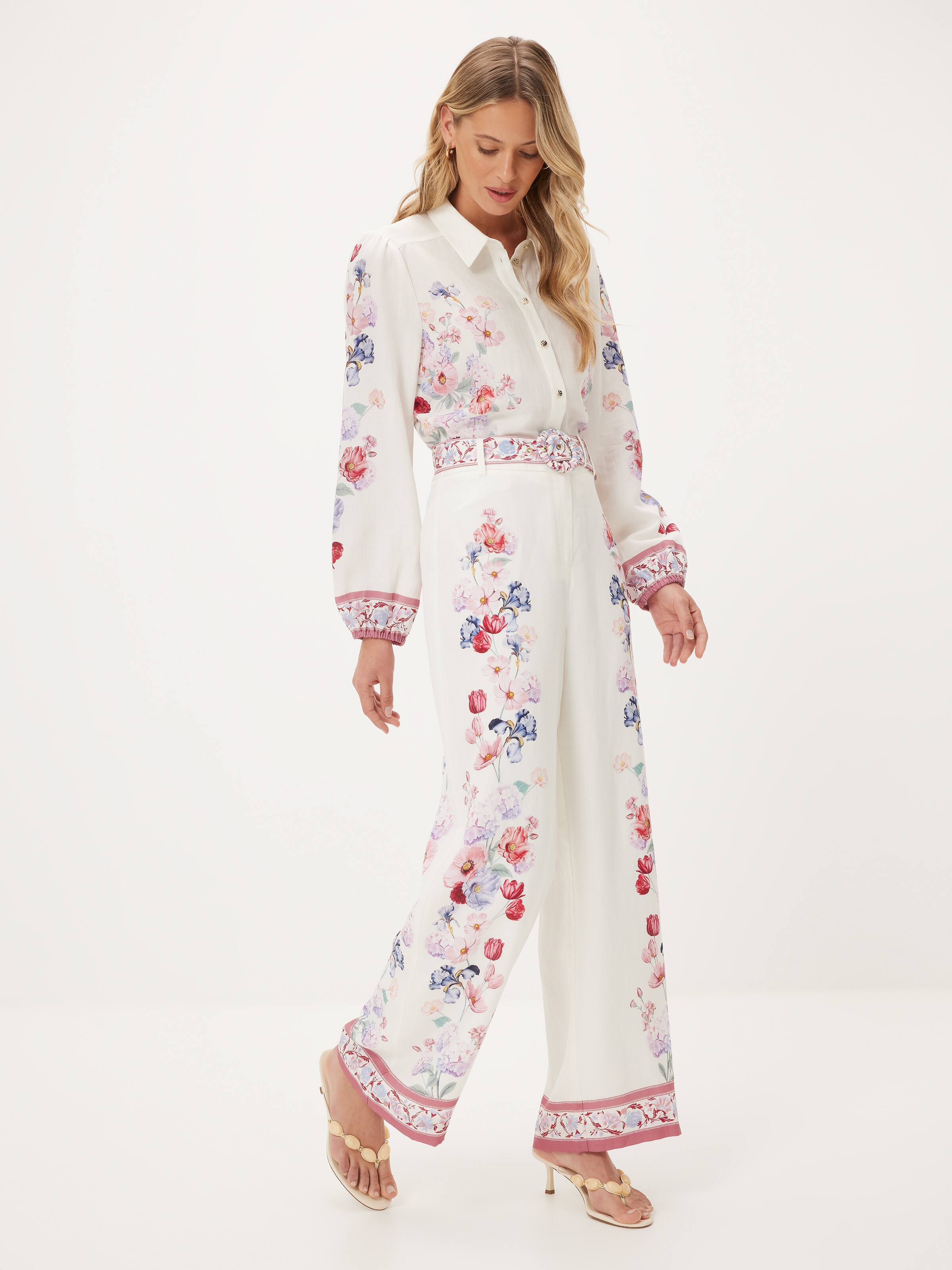 Royal Aster Printed Pant