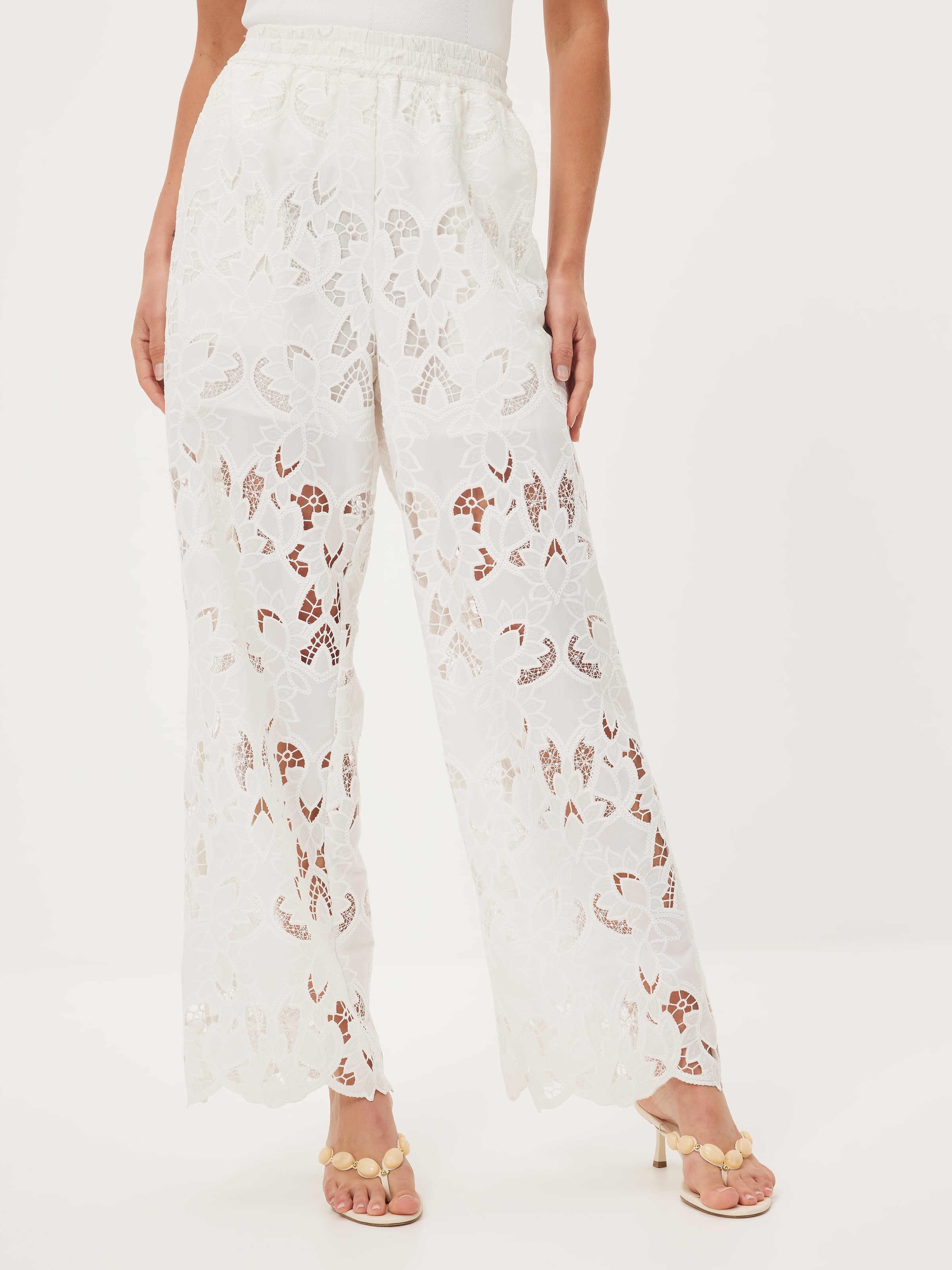Lovely Lace Wide Leg Pant