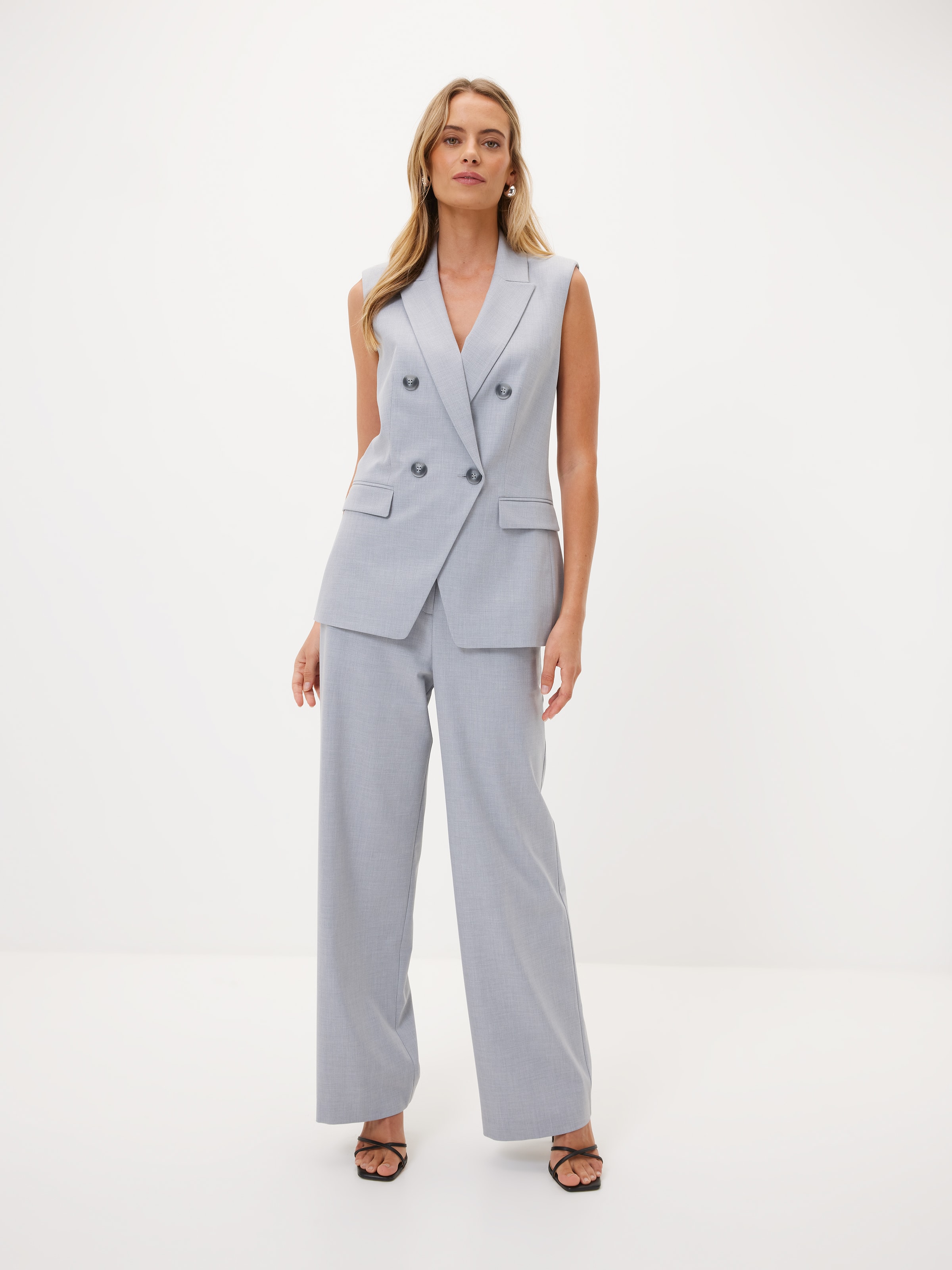 Powerhouse Grey Suit Vest