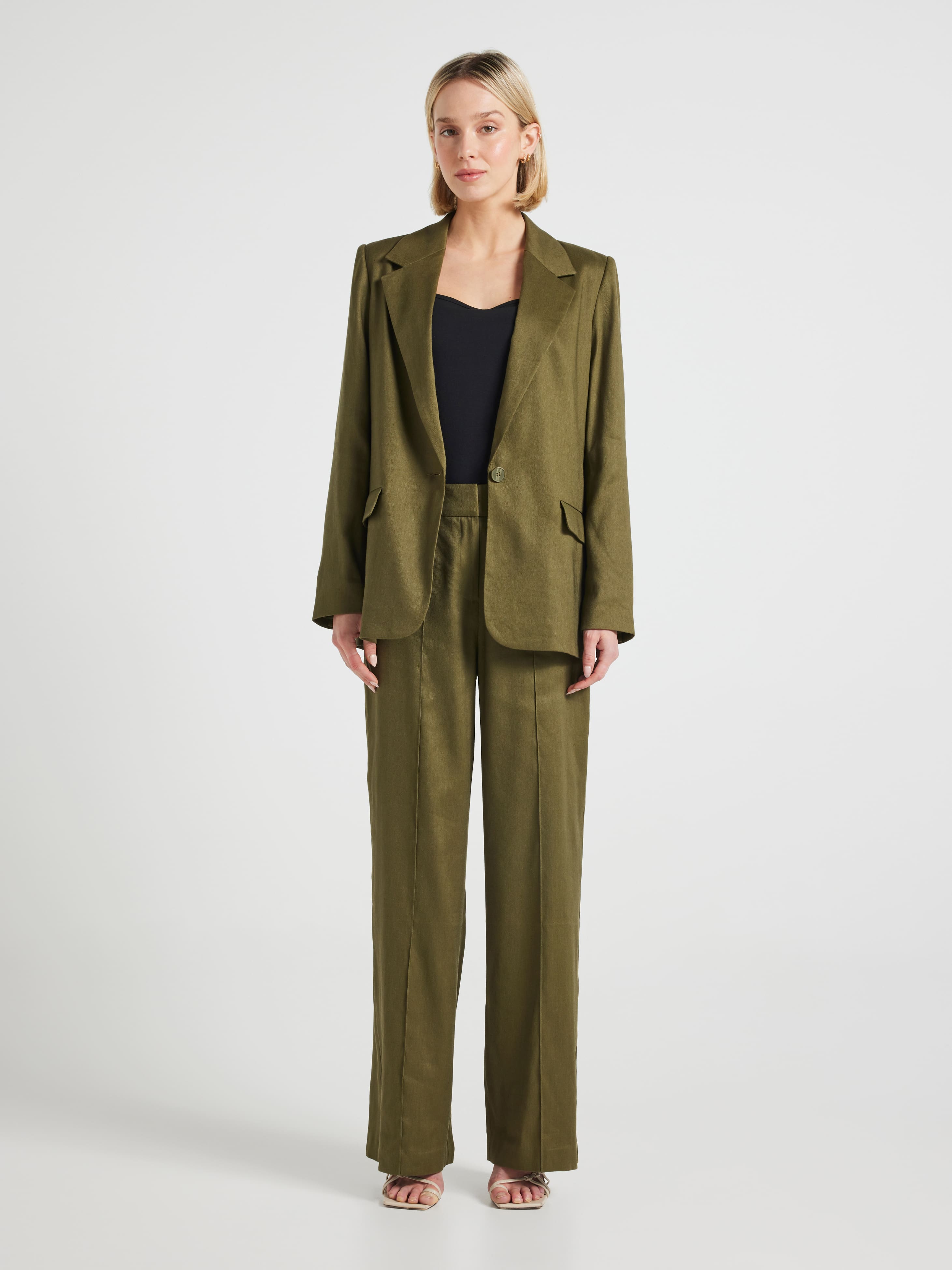 Made For Me Linen Blend Pant