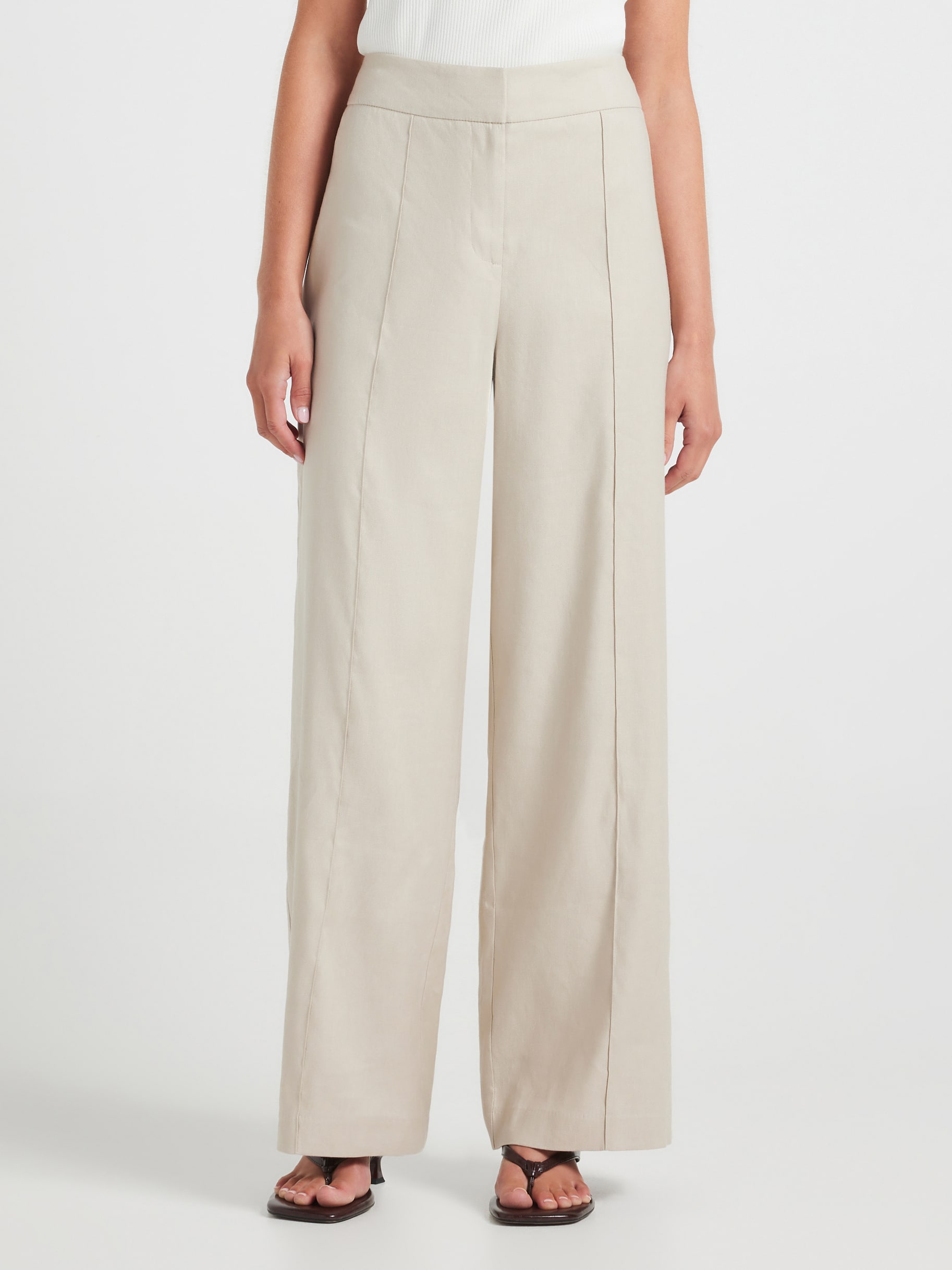 Petites Made For Me Linen Pant